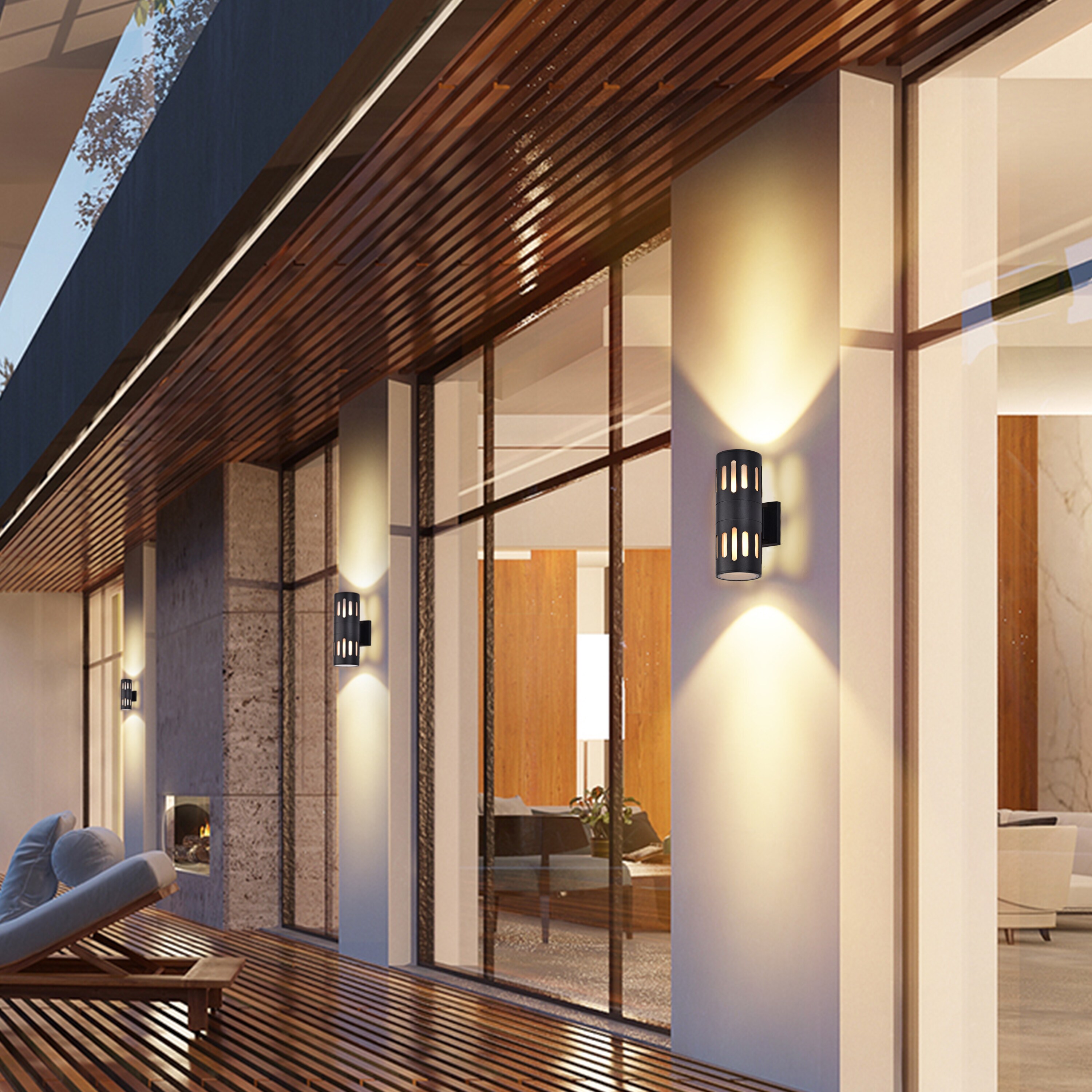 C Cattleya CA1933-W Outdoor-Wall-Lighting - View #6