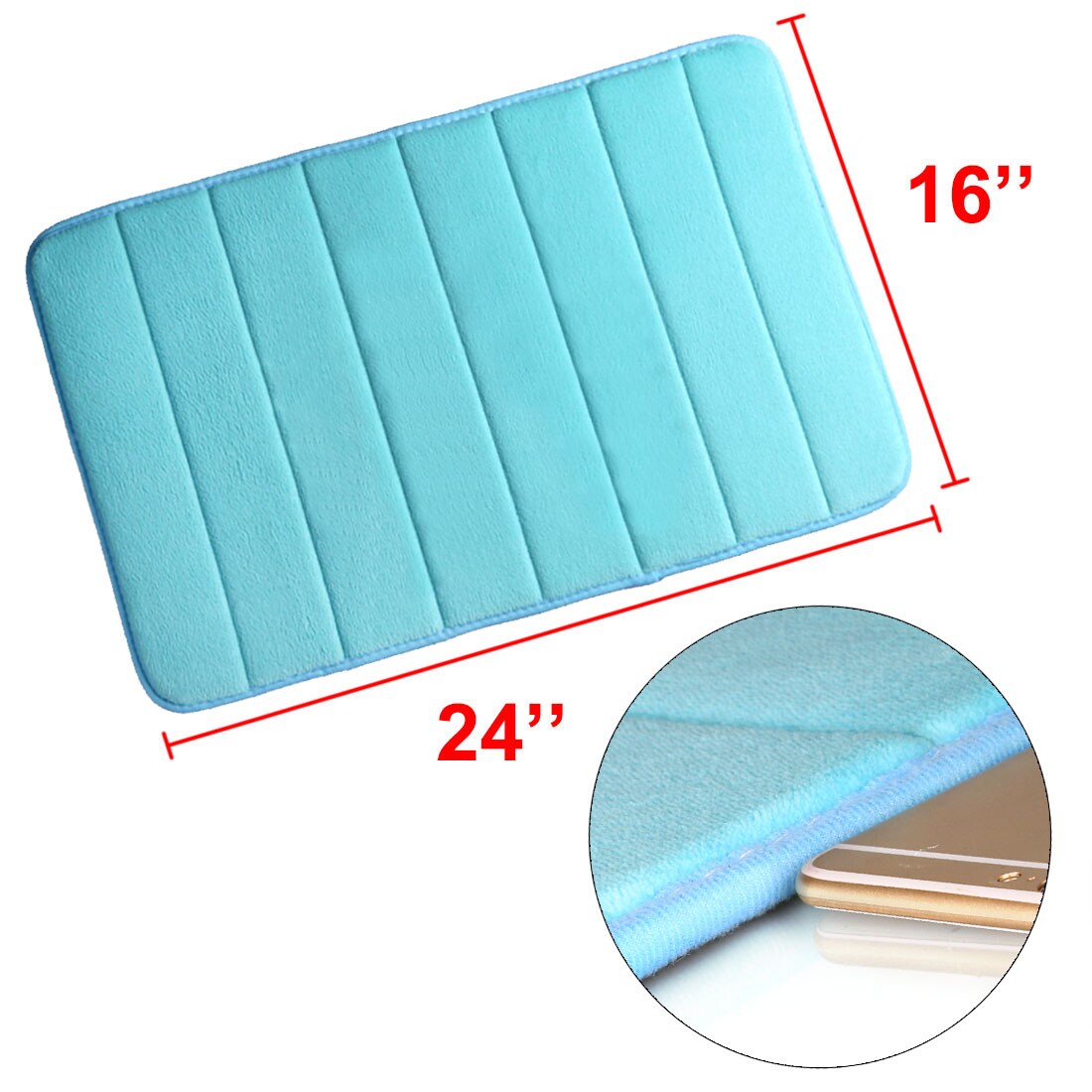 Unique Bargains S25123100UX3007 Bath-Rugs - View #5