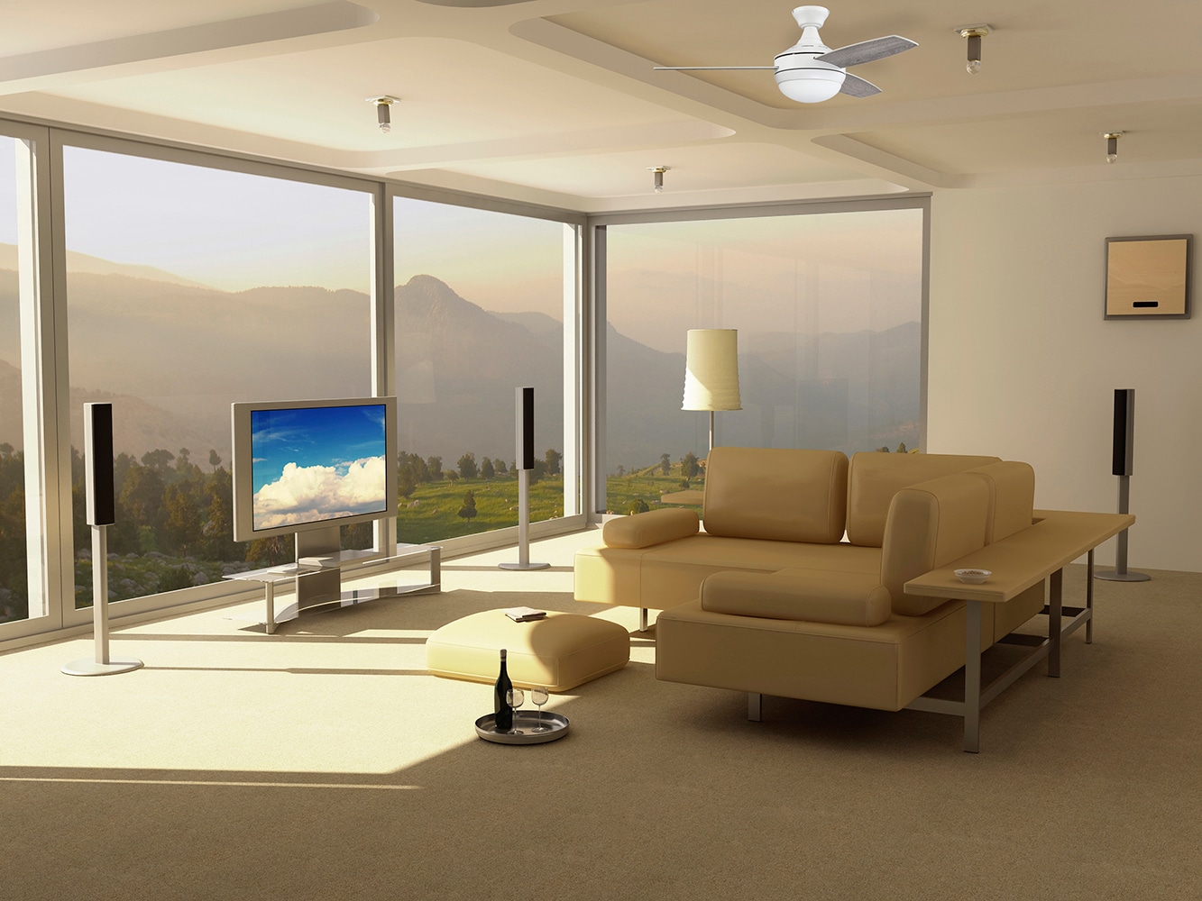 Harbor Breeze TG44LW3D1RS Ceiling-Fans - View #8