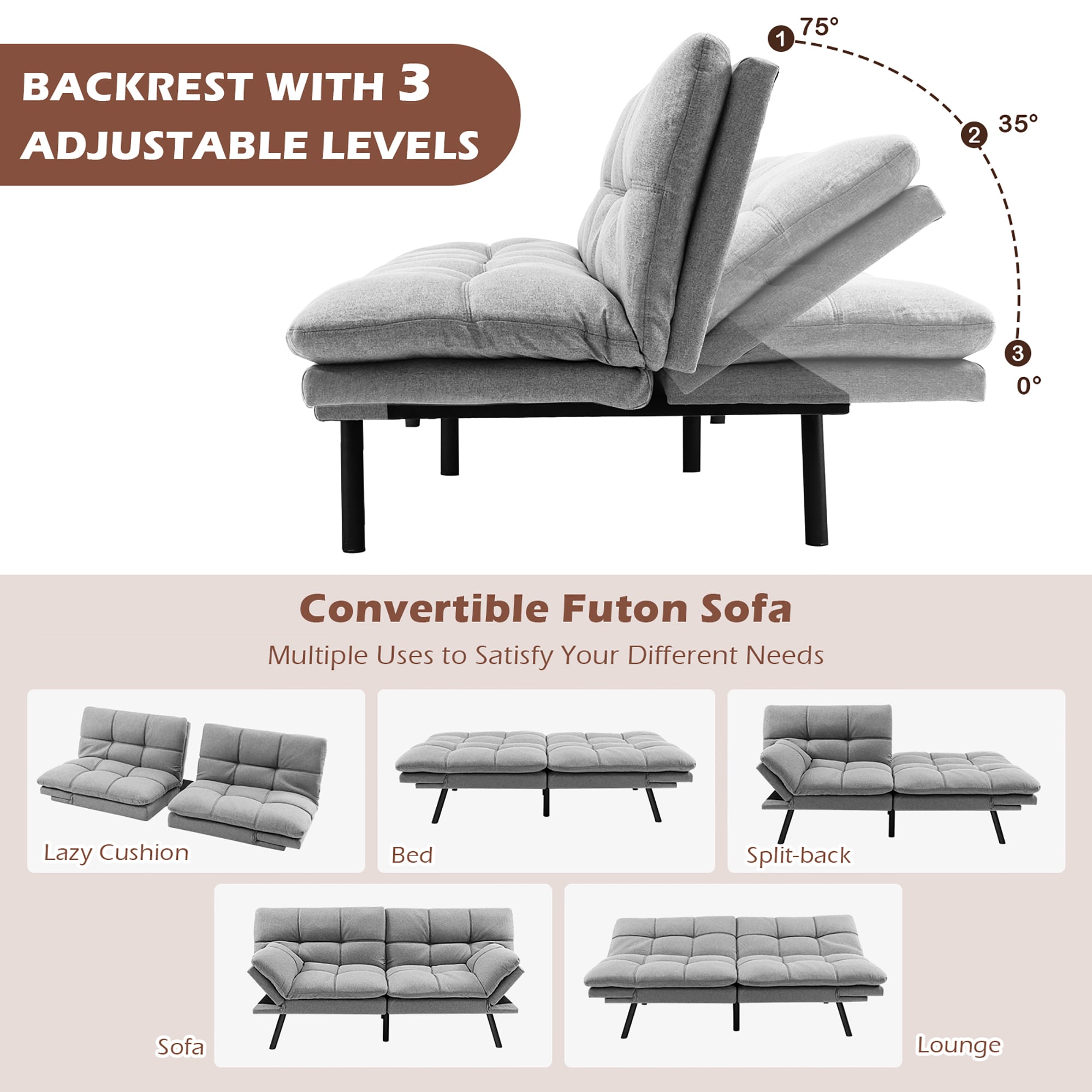 Goplus LWS00299 futons - View #5
