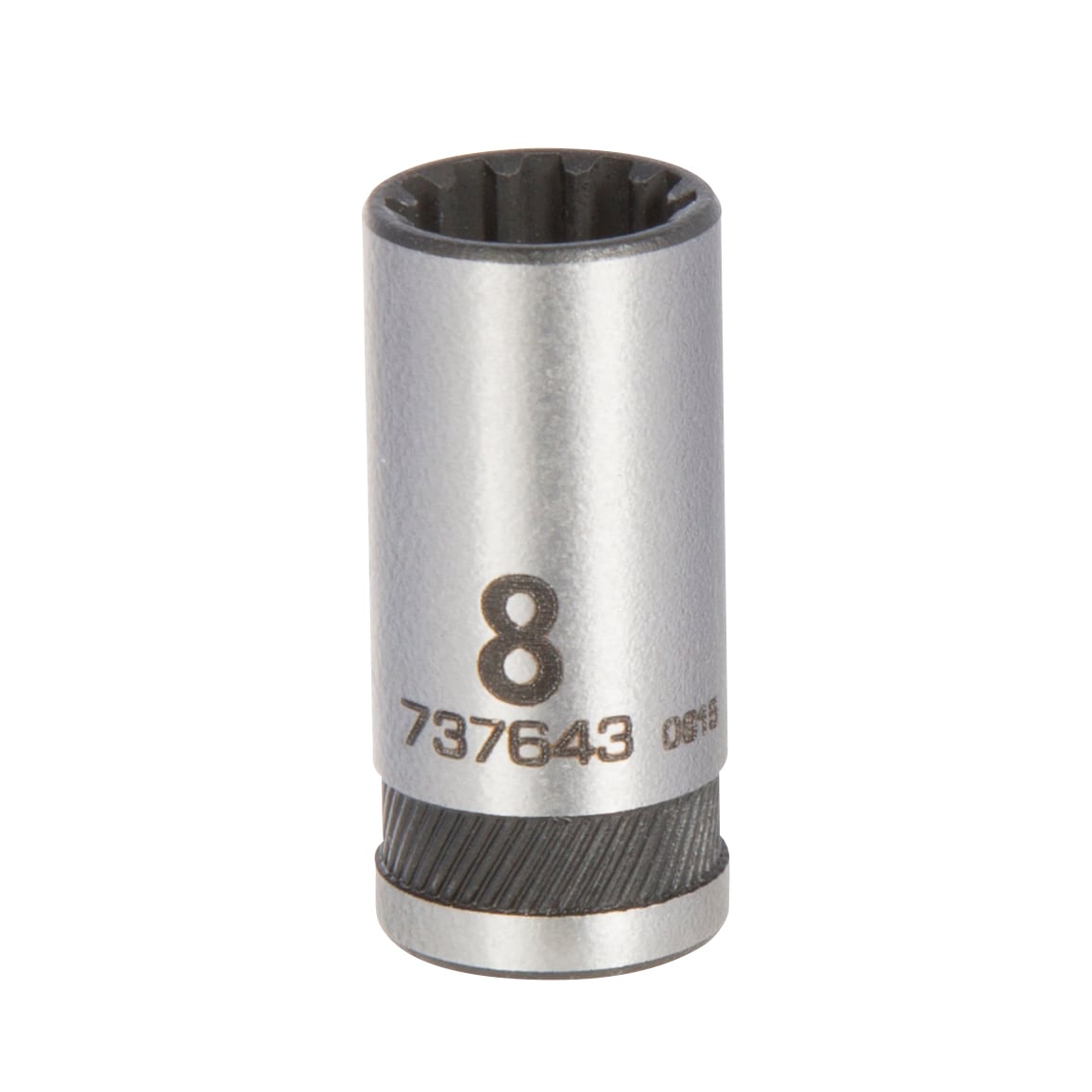 Kobalt Universal Metric 1/4-in Drive Spline 8mm Deep Socket