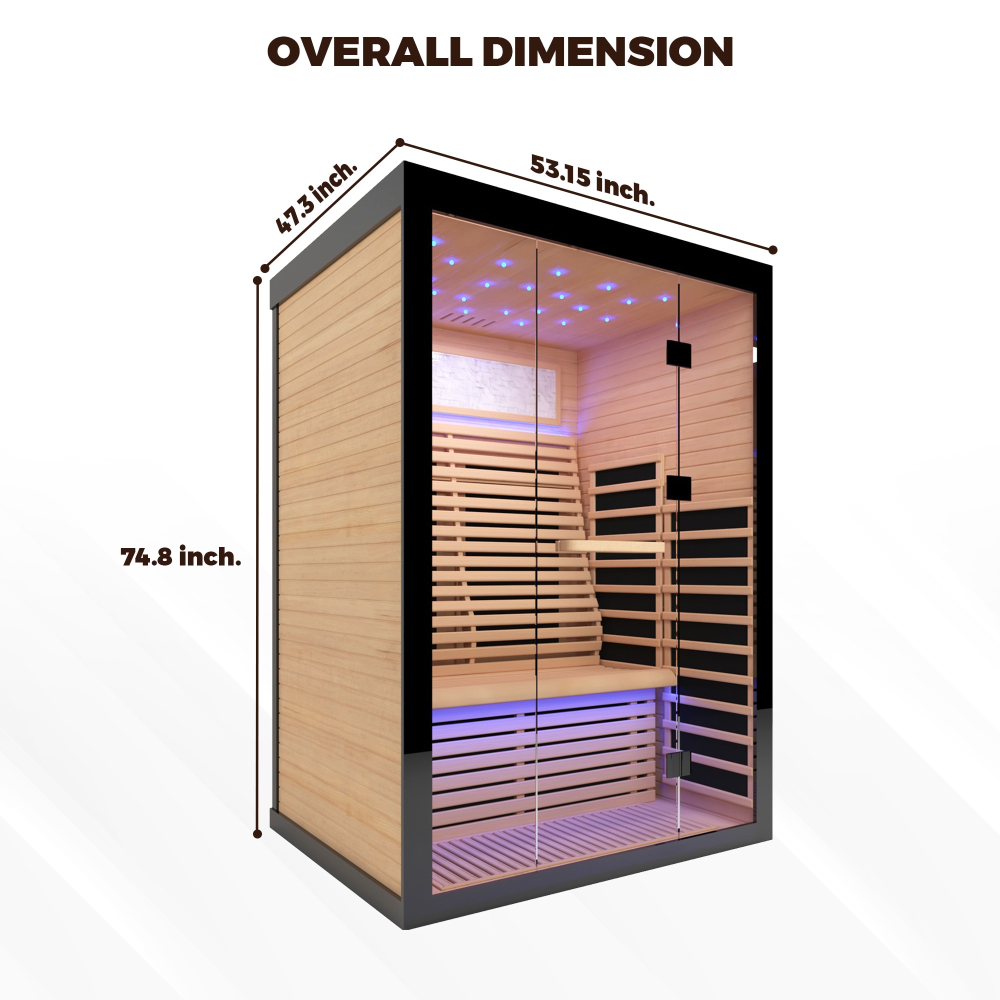 CASAINC CA-HS-50039 Indoor-Saunas - View #2