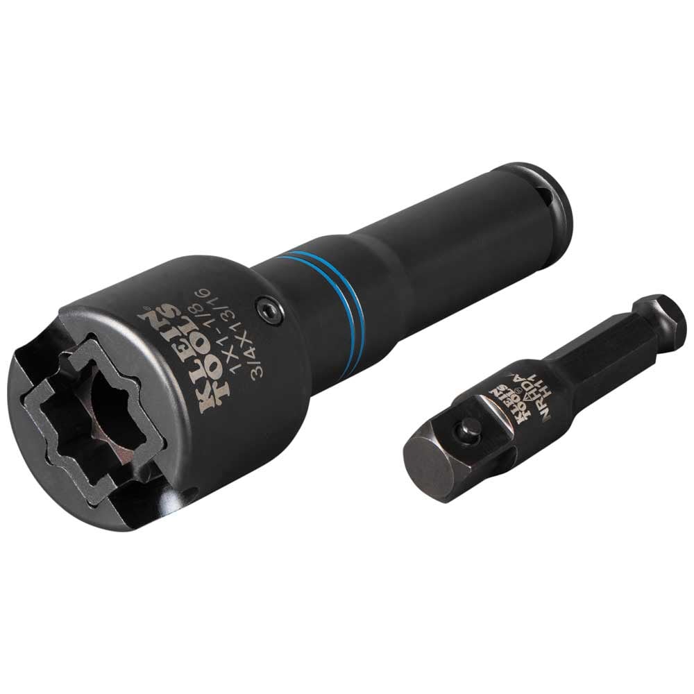 Klein Tools NRHD4 6-in-1 Square Impact Socket