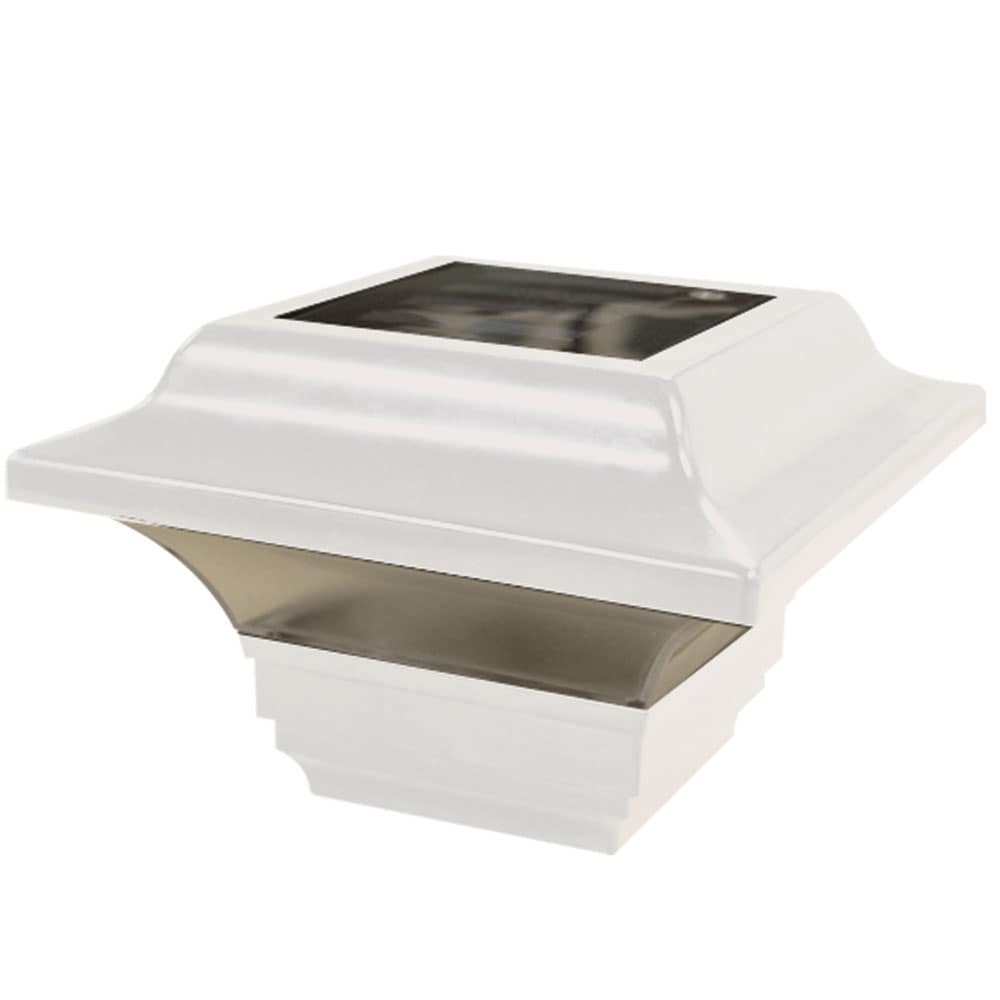 Freedom 73013164 White Vinyl Deck Post Cap