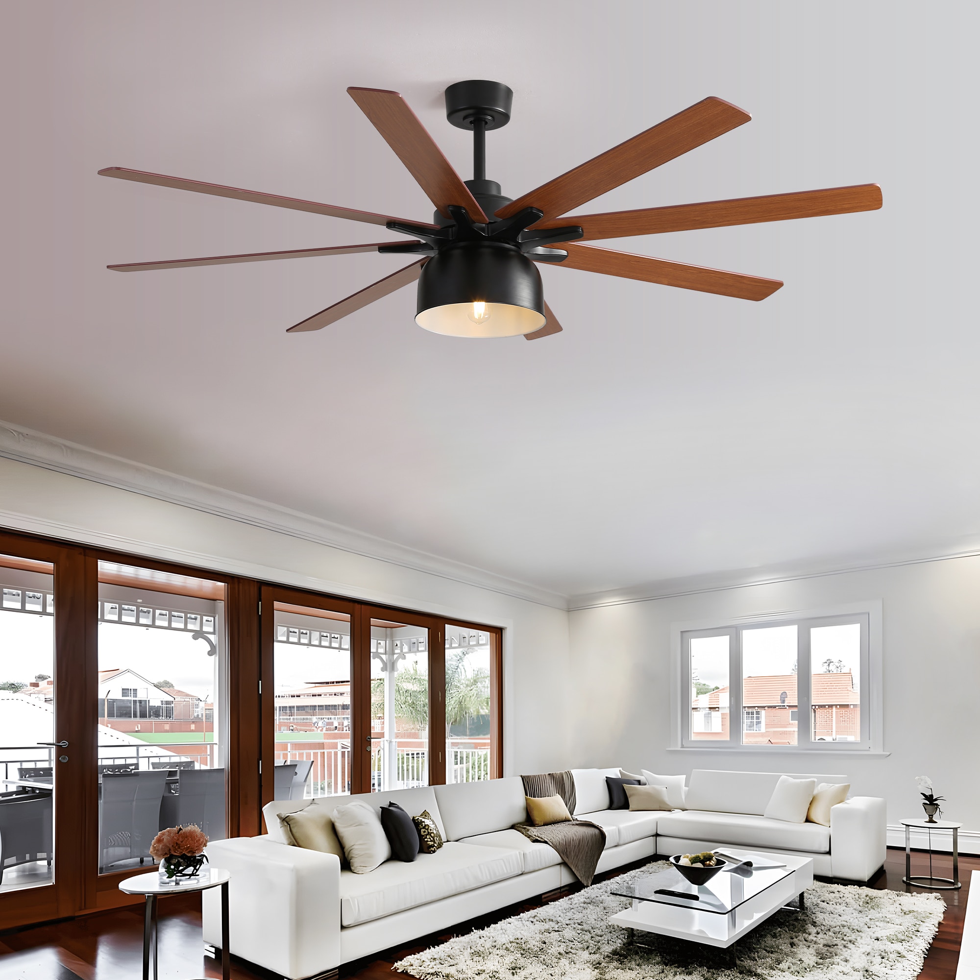Sofucor YY-66K005-BK-SS Ceiling-Fans - View #4