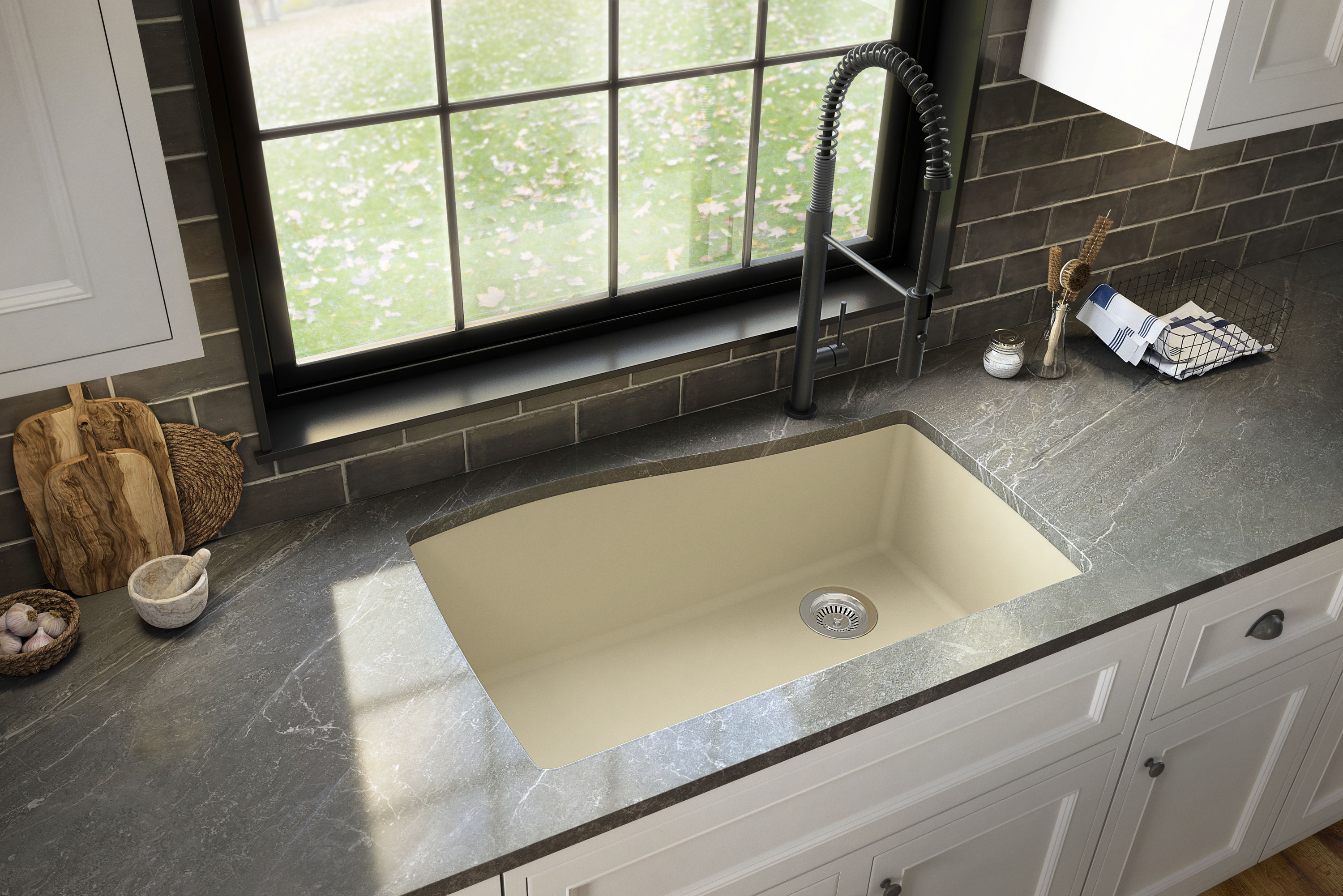 Karran QU-722-BI-PK1 Kitchen-Sinks - View #3