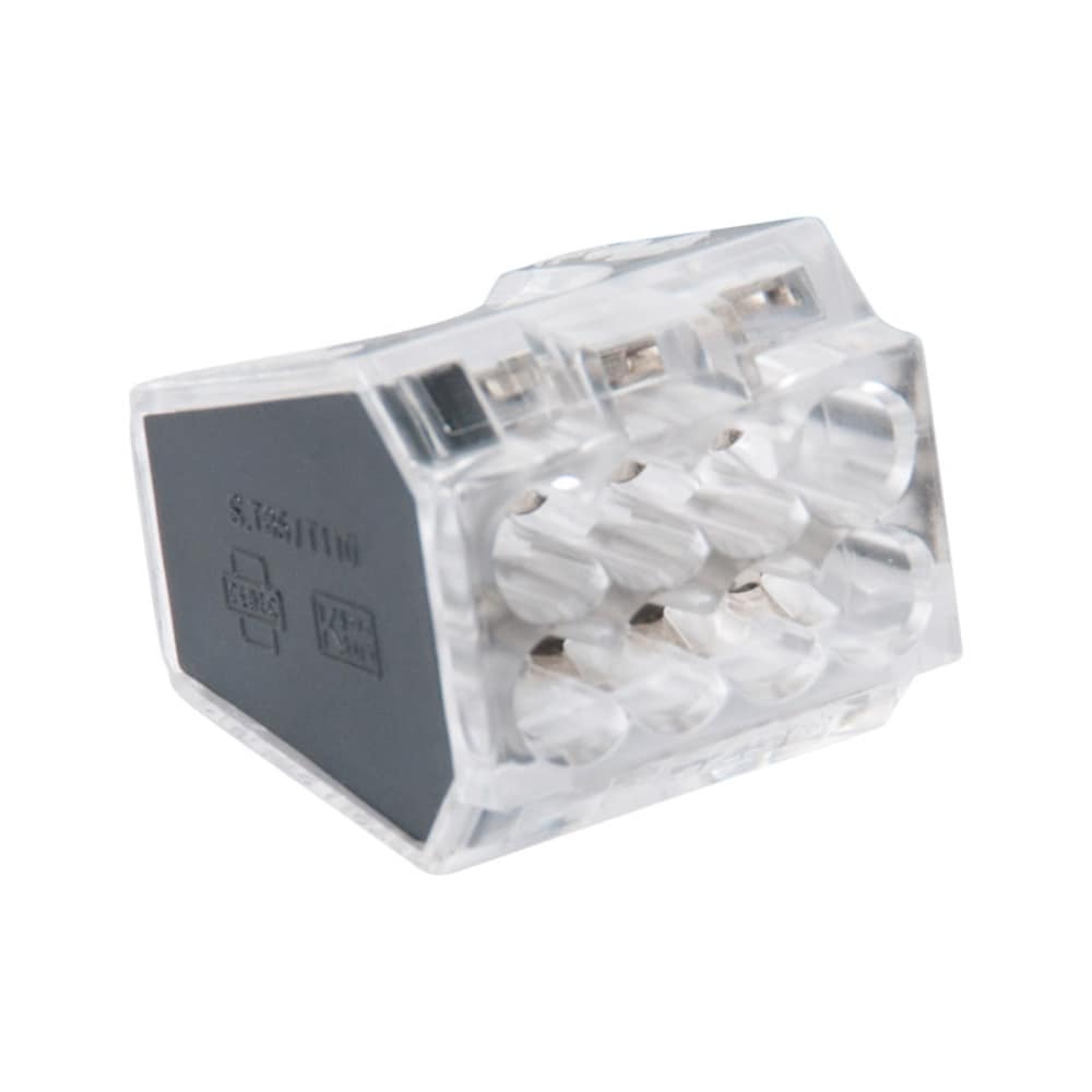 Gardner Bender  PushGard 22 12 Ga. Copper Wire Wire Connector Black 10 pk