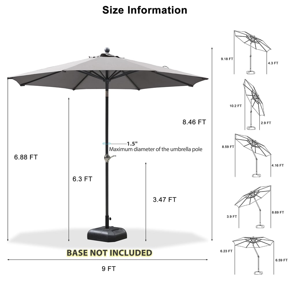 PURPLE LEAF LS03-SZXUM09-LG Umbrellas-2 - View #7