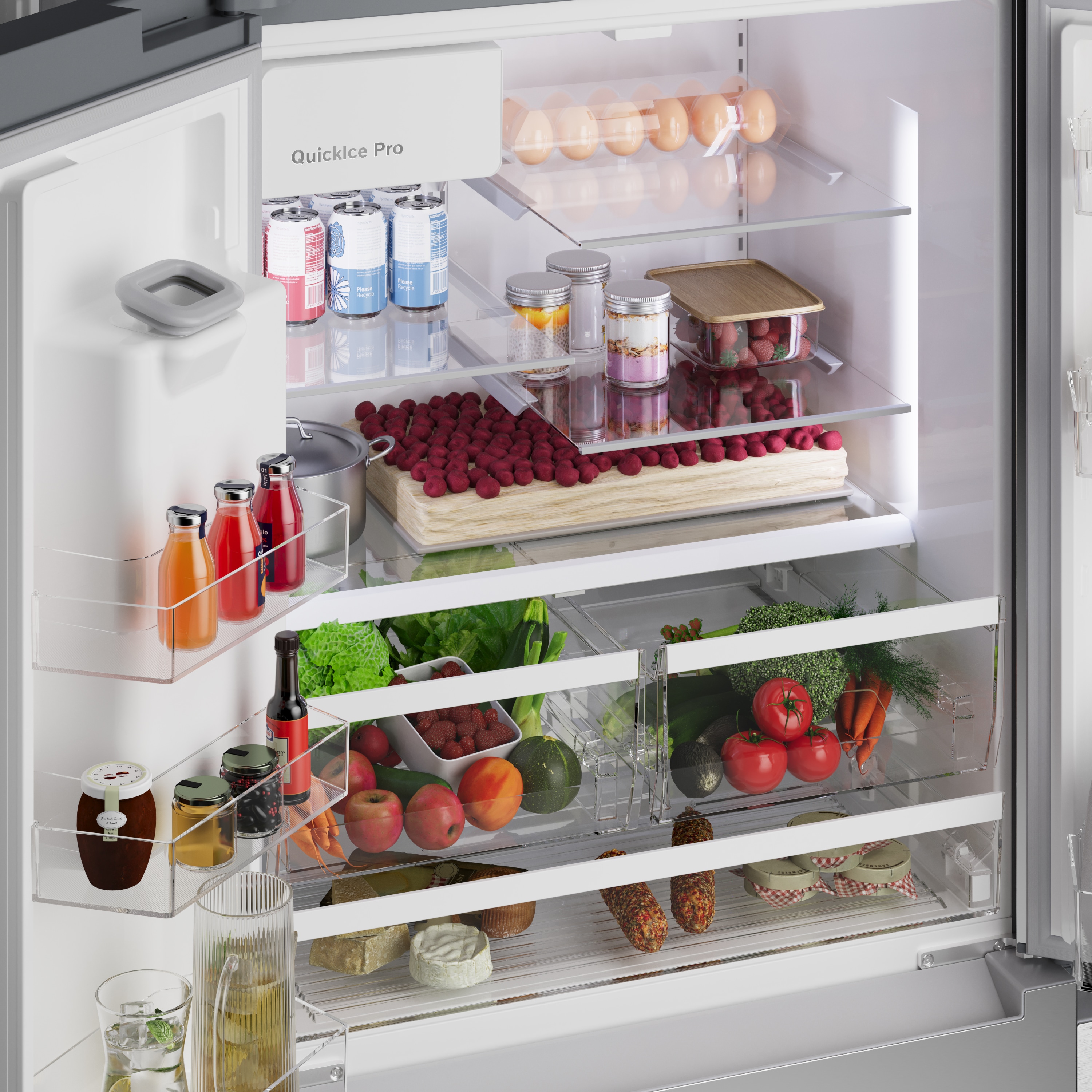 Bosch B36FD30ENS French-Door-Refrigerators - View #10
