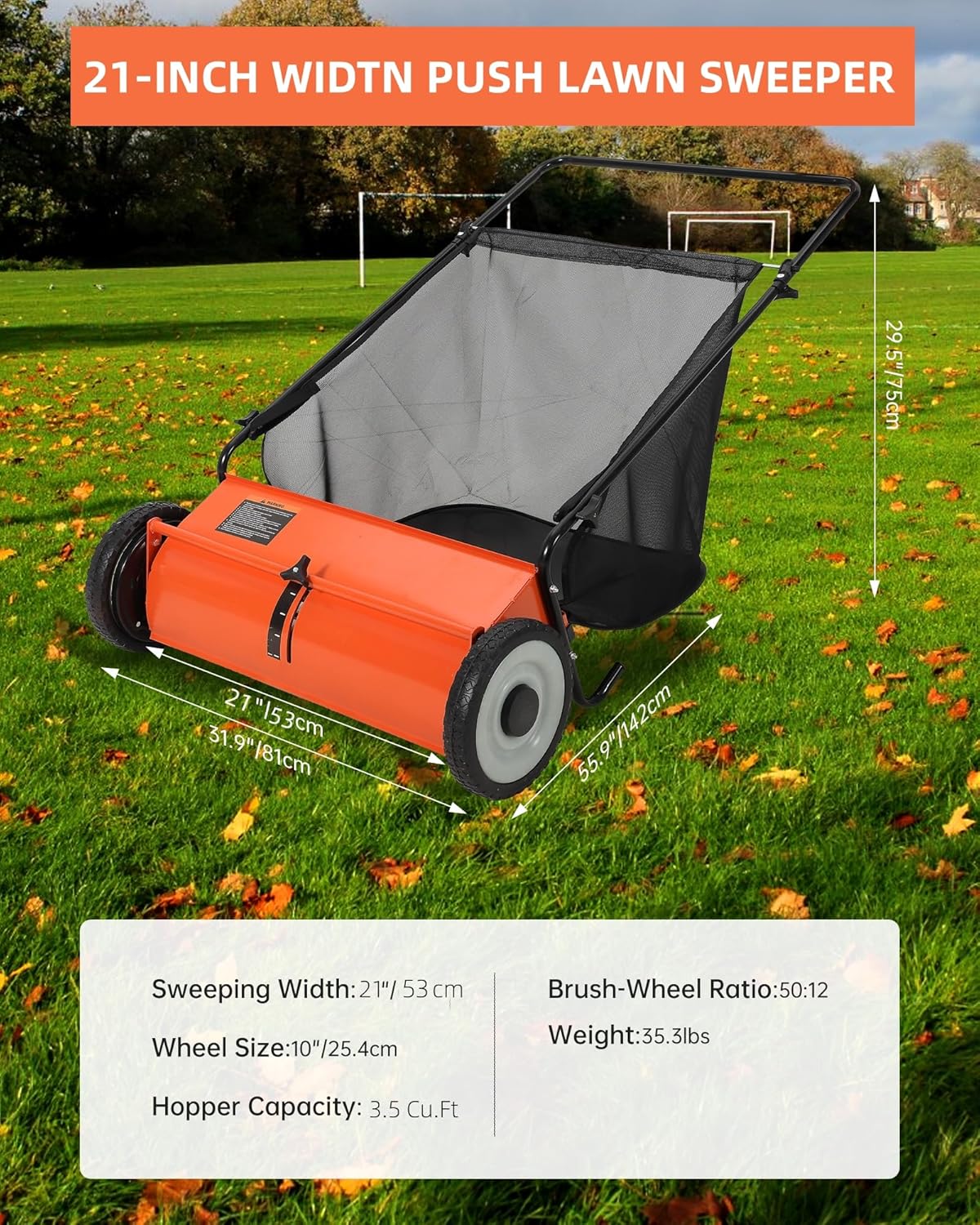 GarveeLife 34KYKL57 lawnsweeper - View #3