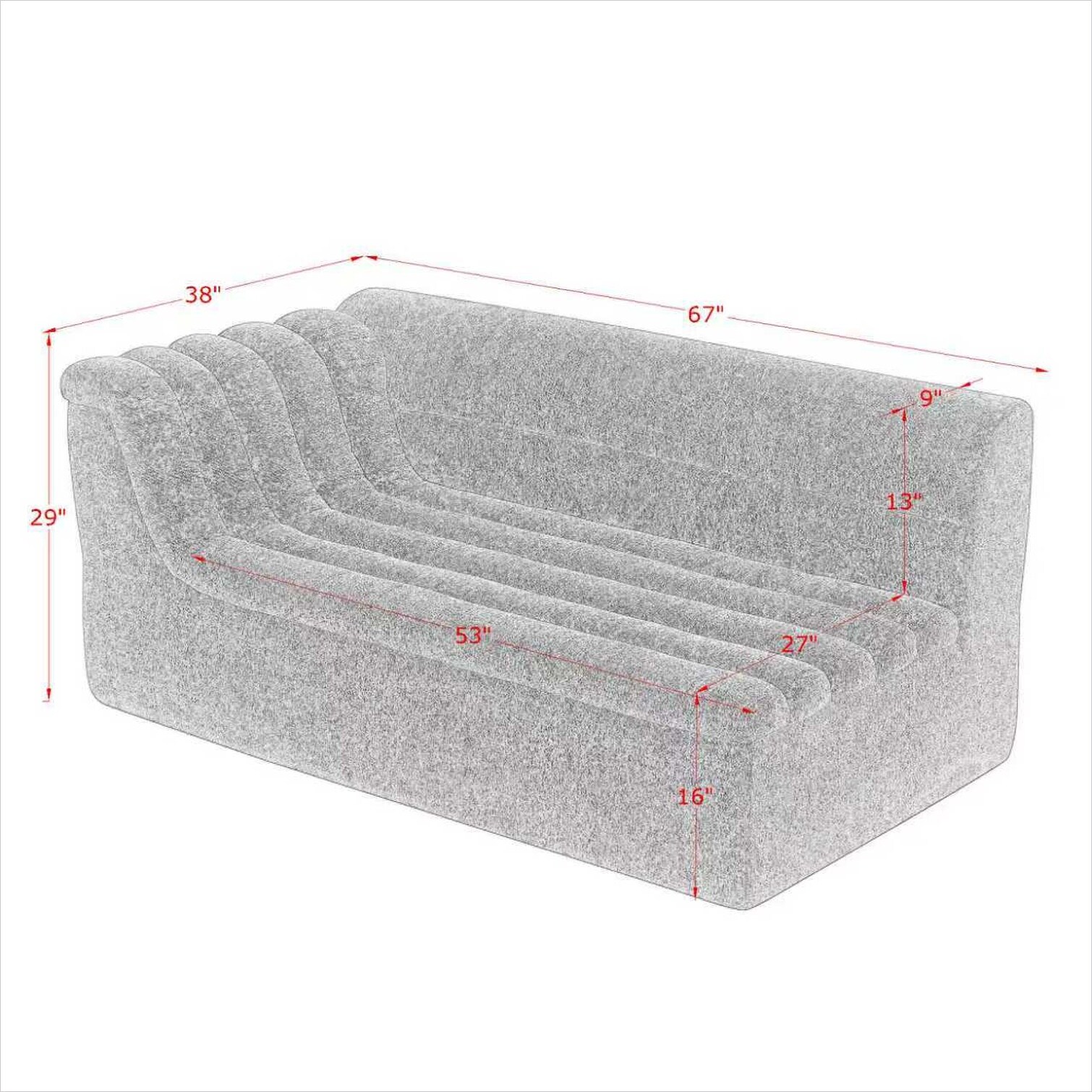 SunJet 2I5GV271WPWL Sofas-Loveseats - View #3