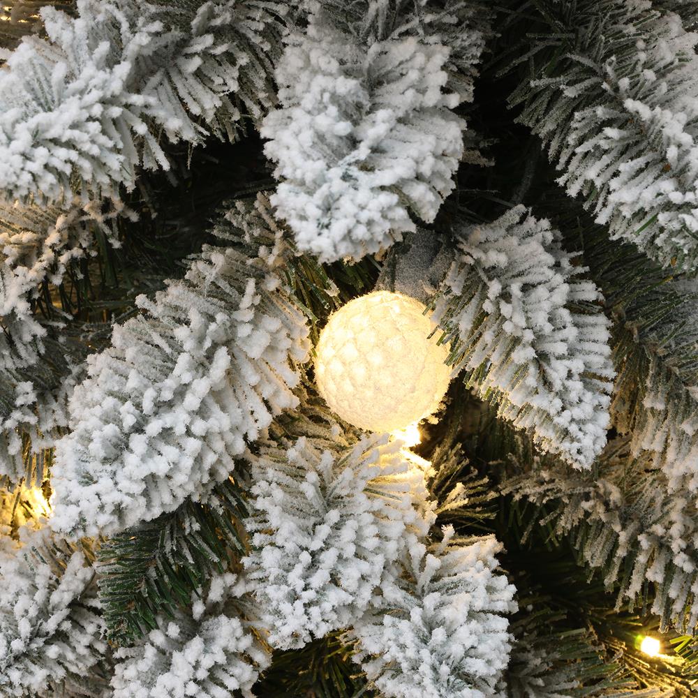 LuxenHome WHAP2054-7FT Artificial-Christmas-Trees - View #5