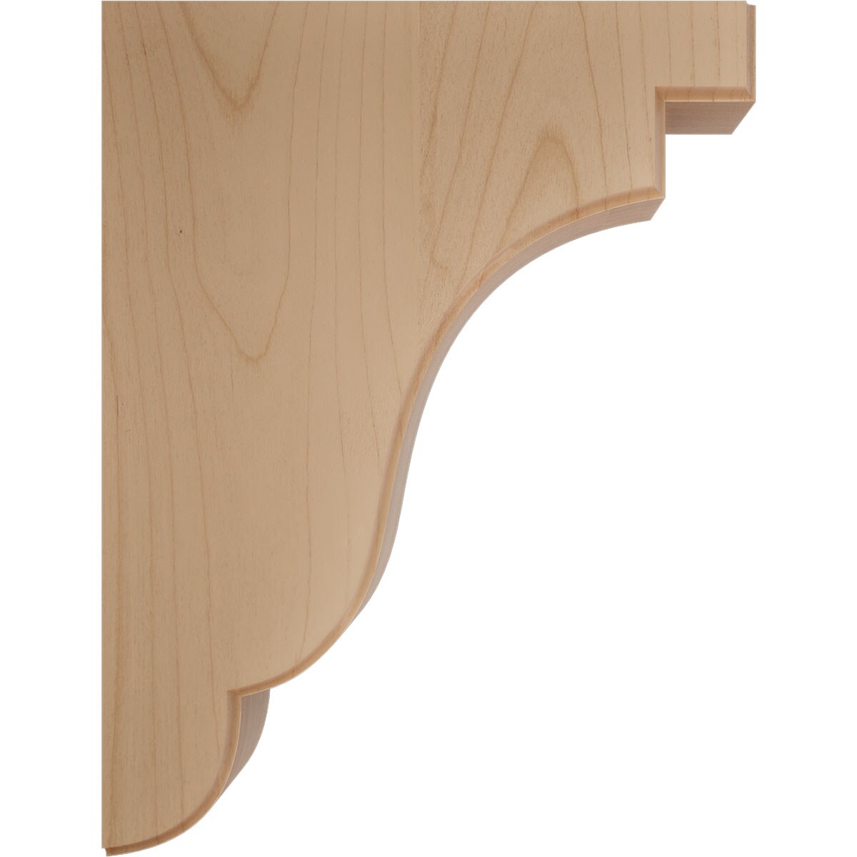 Ekena Millwork BKTW05X07X10BEAL Exterior-Brackets-Braces - View #3