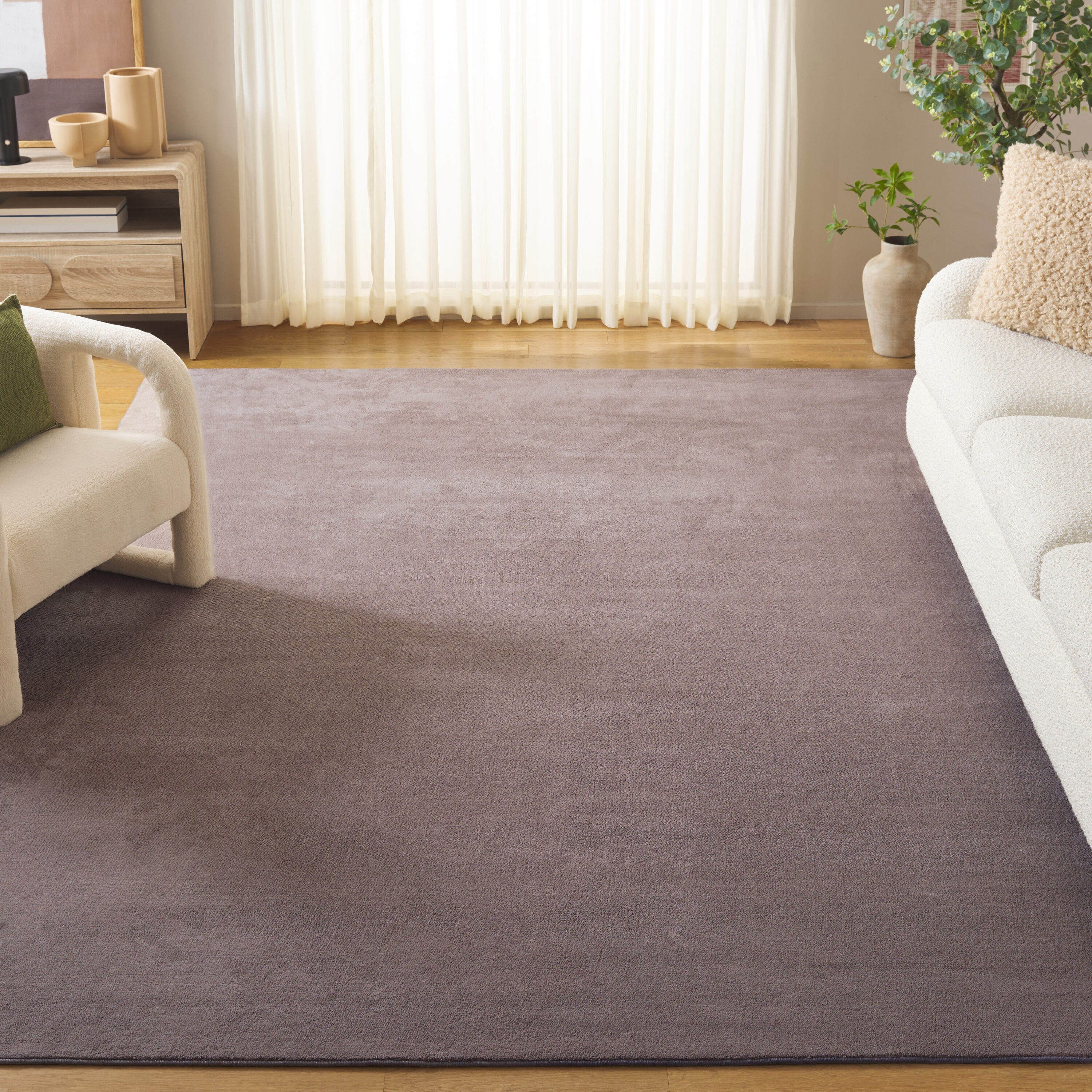 Loft 315E Taupe 10ft x 14ft Solid / Tonal Rug