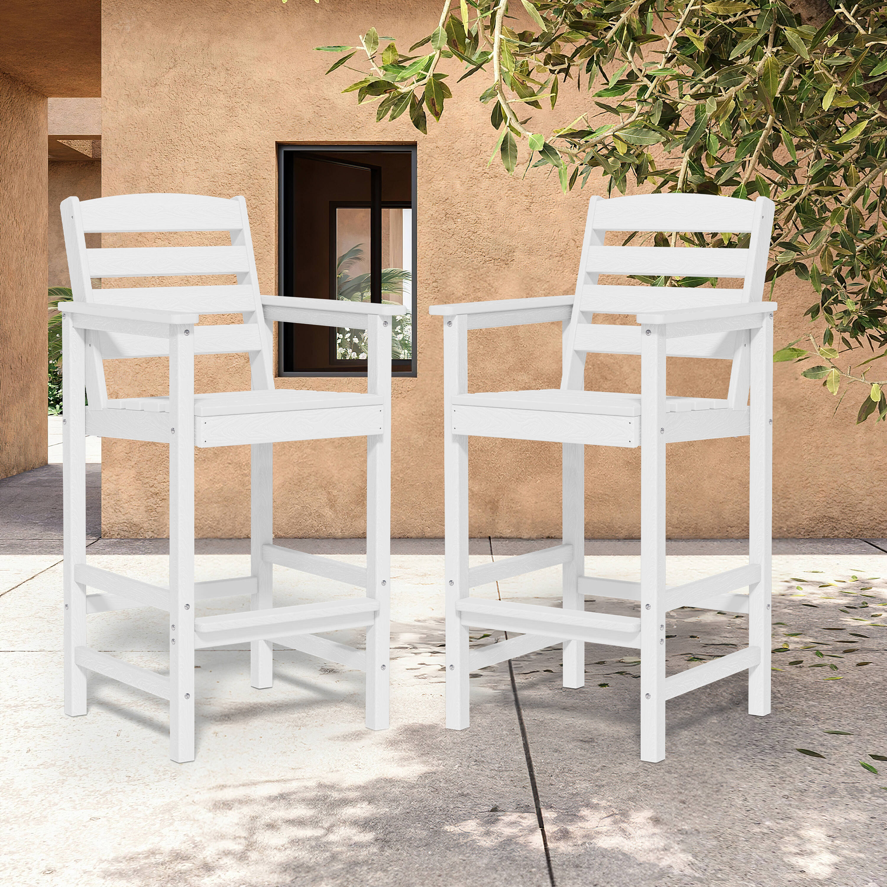 JEAREY JYGBY-2JT-WHITE Patio-Chairs - View #7