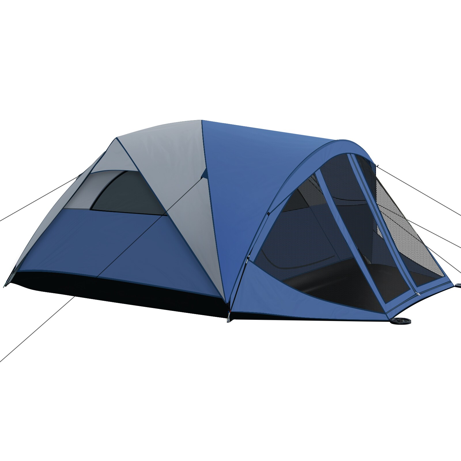 6 Person Camping Tent with Screen Room Porch Tents at Lowes