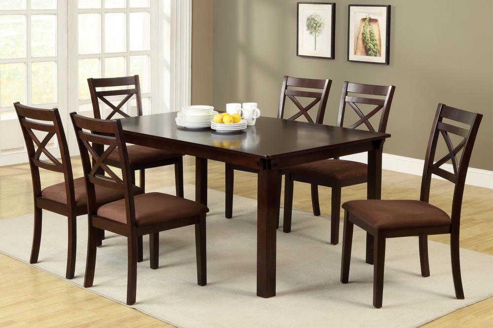 Furniture of America IDF-3400T-7PK Dining-Sets - View #2