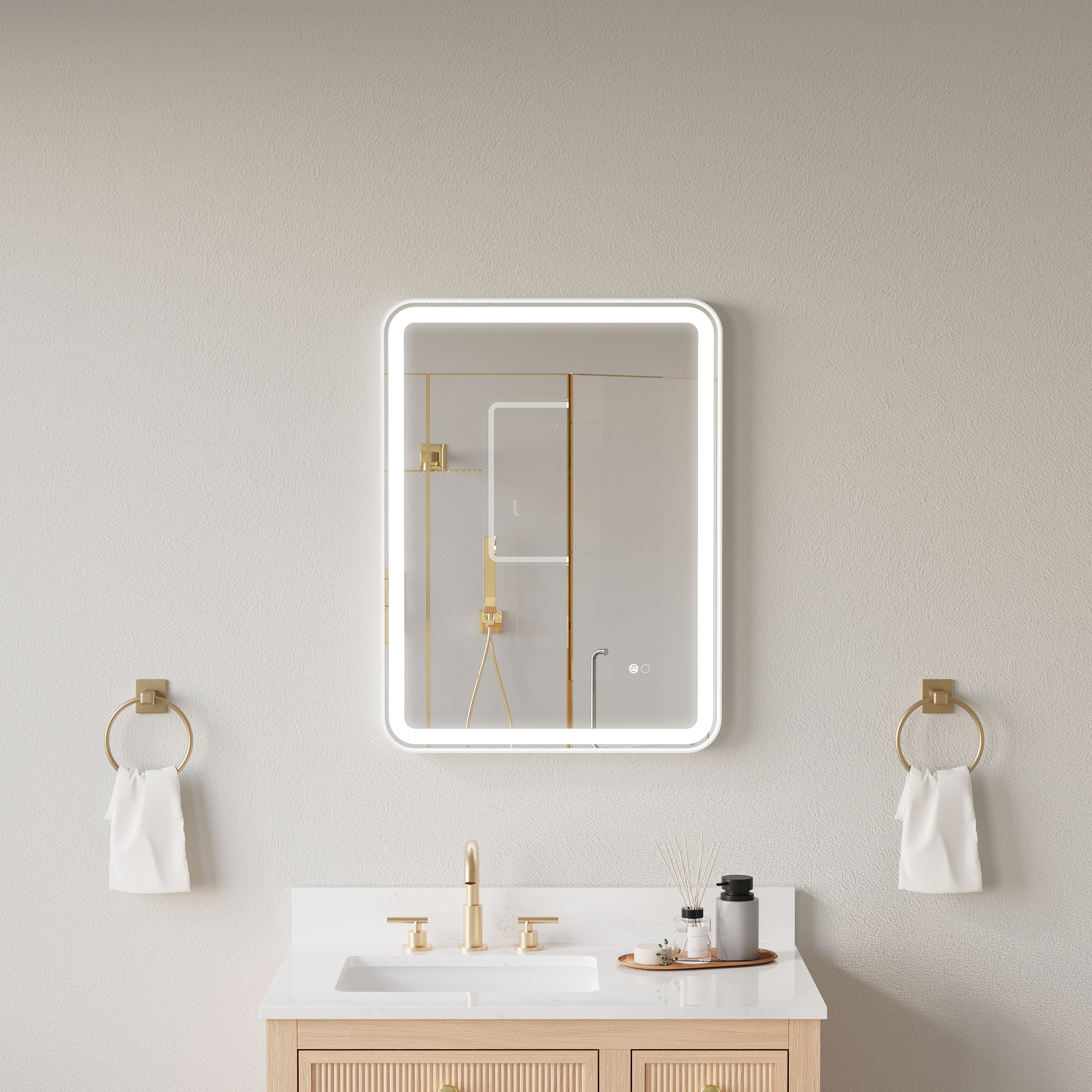 CALVON RC9-2432WT Framed-Bath-Mirrors - View #6