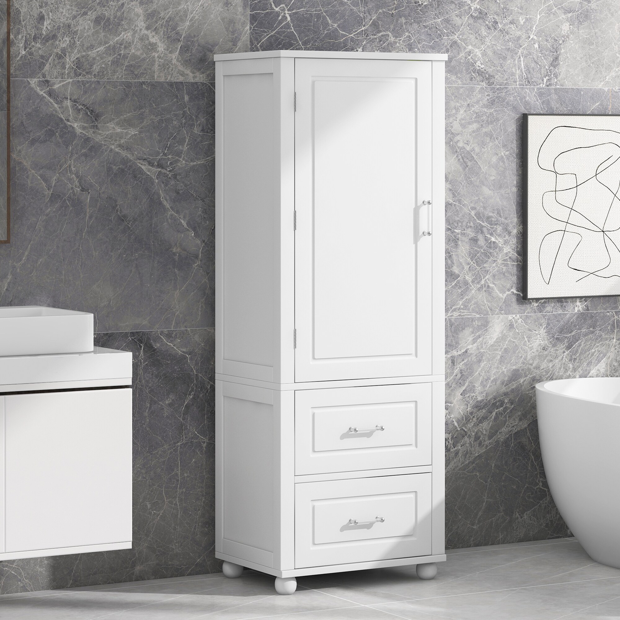 GDFStudio 329842 Bathroom-Wall-Cabinets - View #3