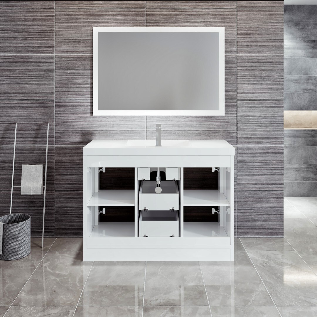 Eviva EVVN765-48GOK-WH Bath-Vanity-Combo - View #6