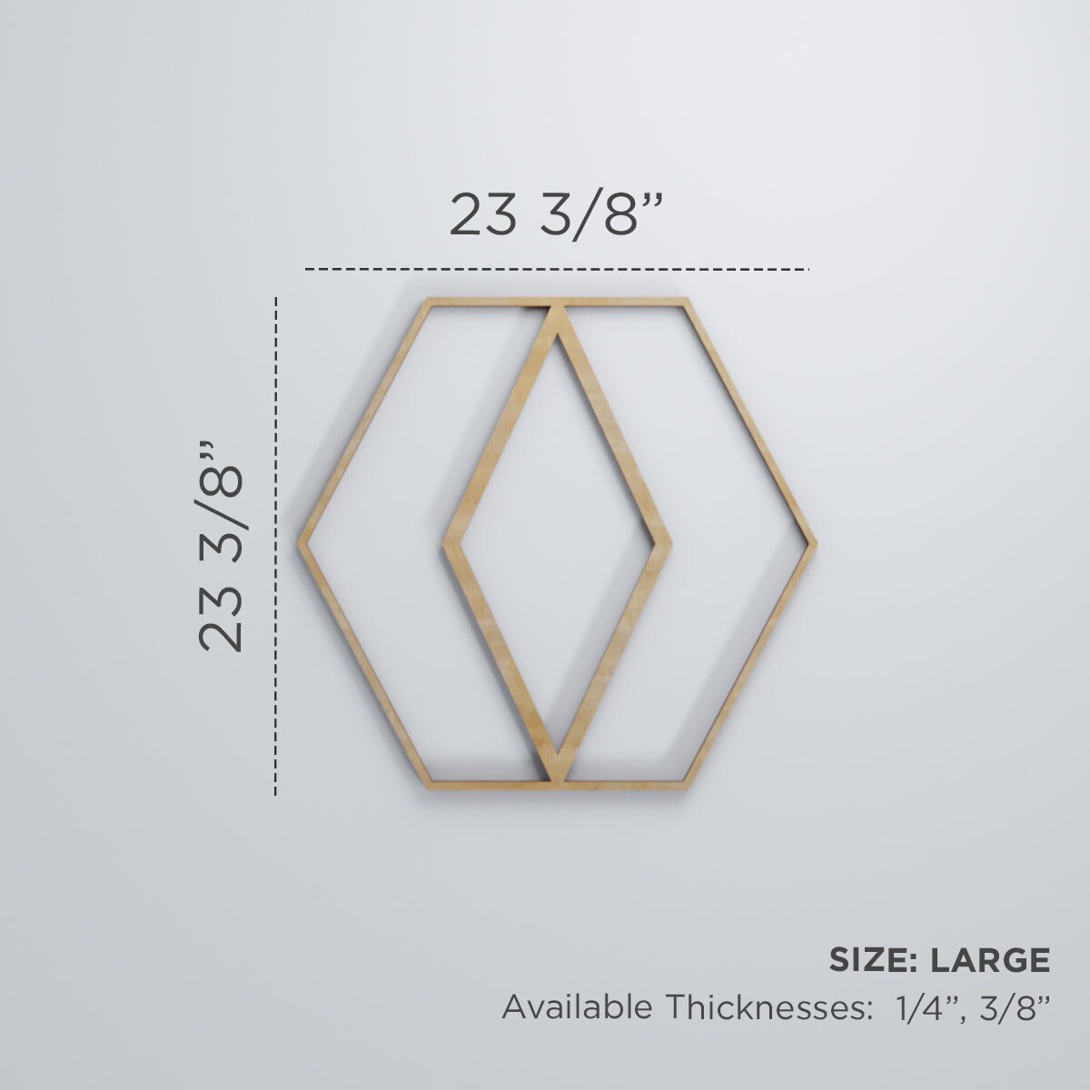 Ekena Millwork WALW24X24X0250HREMF Wall-Panels - View #3