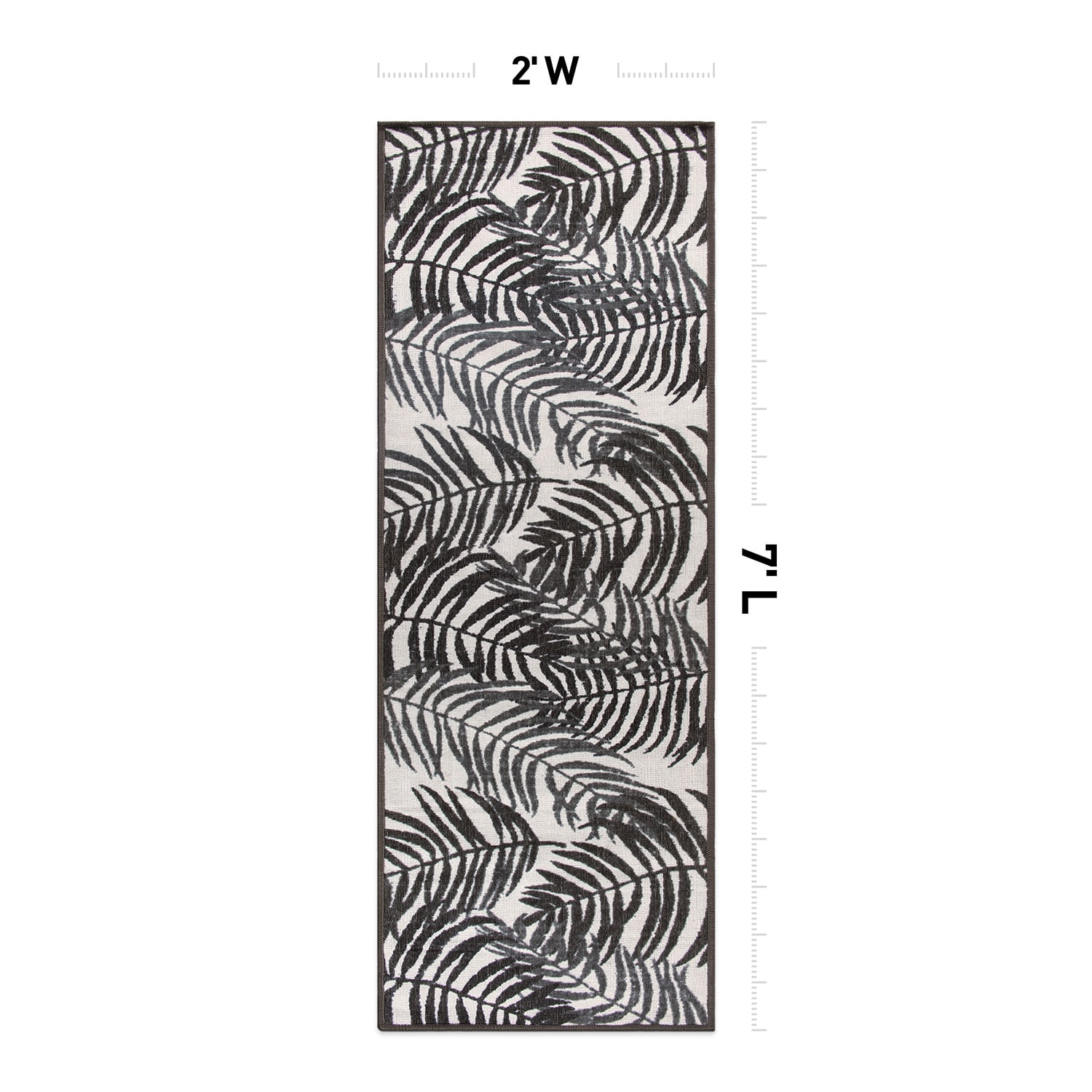 World Rug Gallery 9010GRAY2X7 rugs - View #4