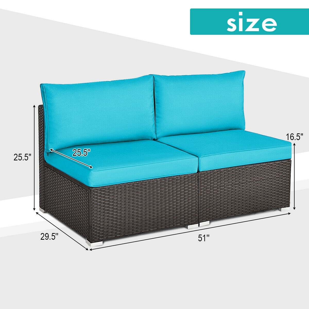 Slickblue D-CO-UT78686WH Patio-Sofas-Daybeds - View #5