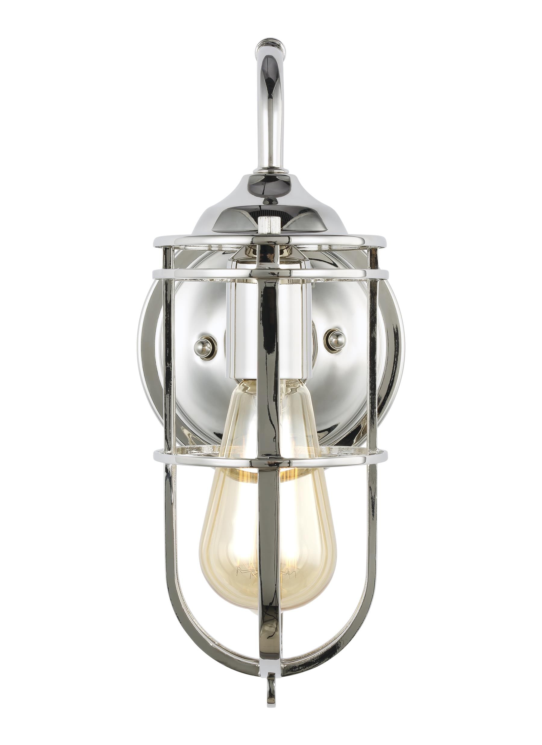 Generation Lighting WB1703PN Urban Renewal 5.5-in 1 -Light Polished Nickel Modern/contemporary Vanity light