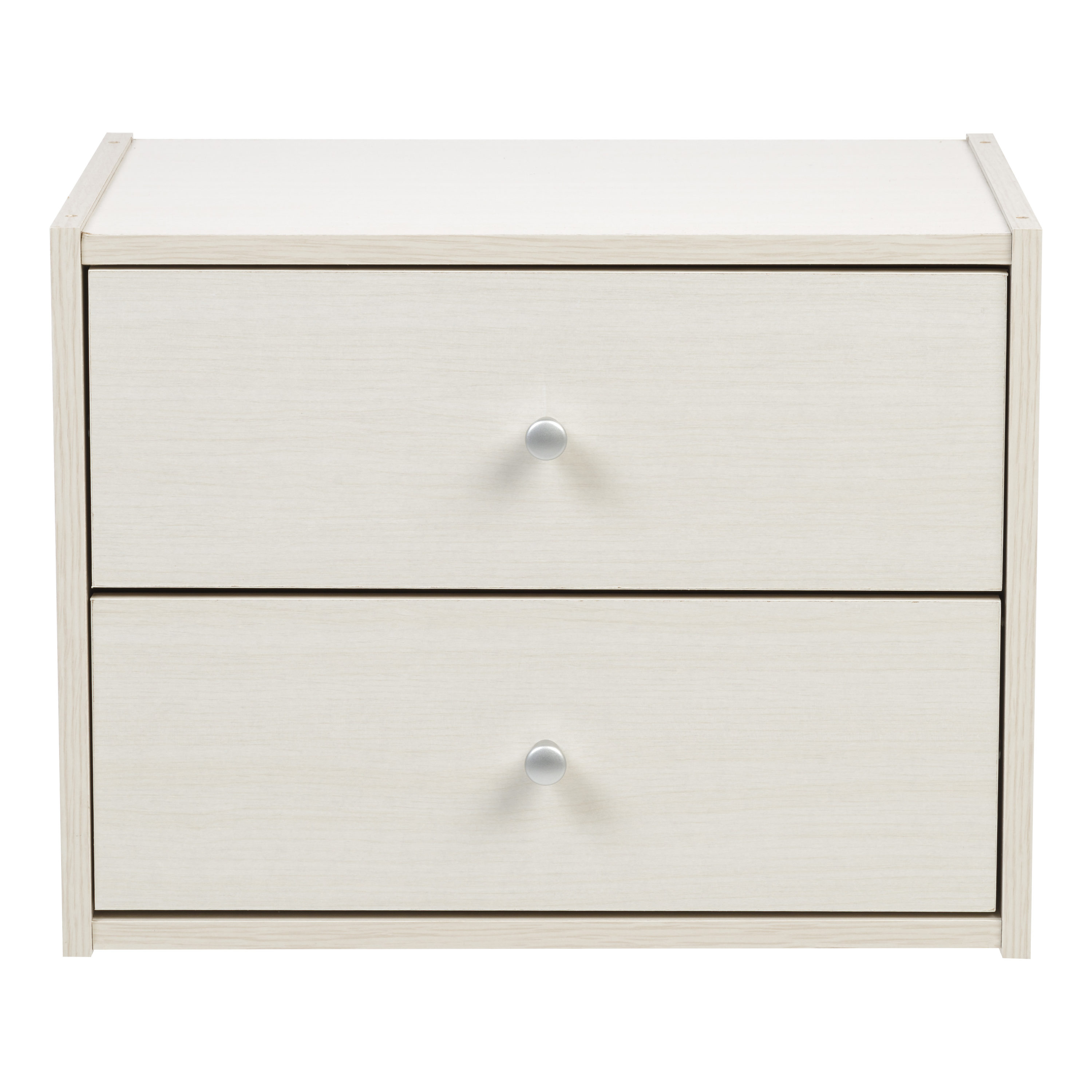 Rebrilliant 10-Drawer Storage Chest; Frosted White