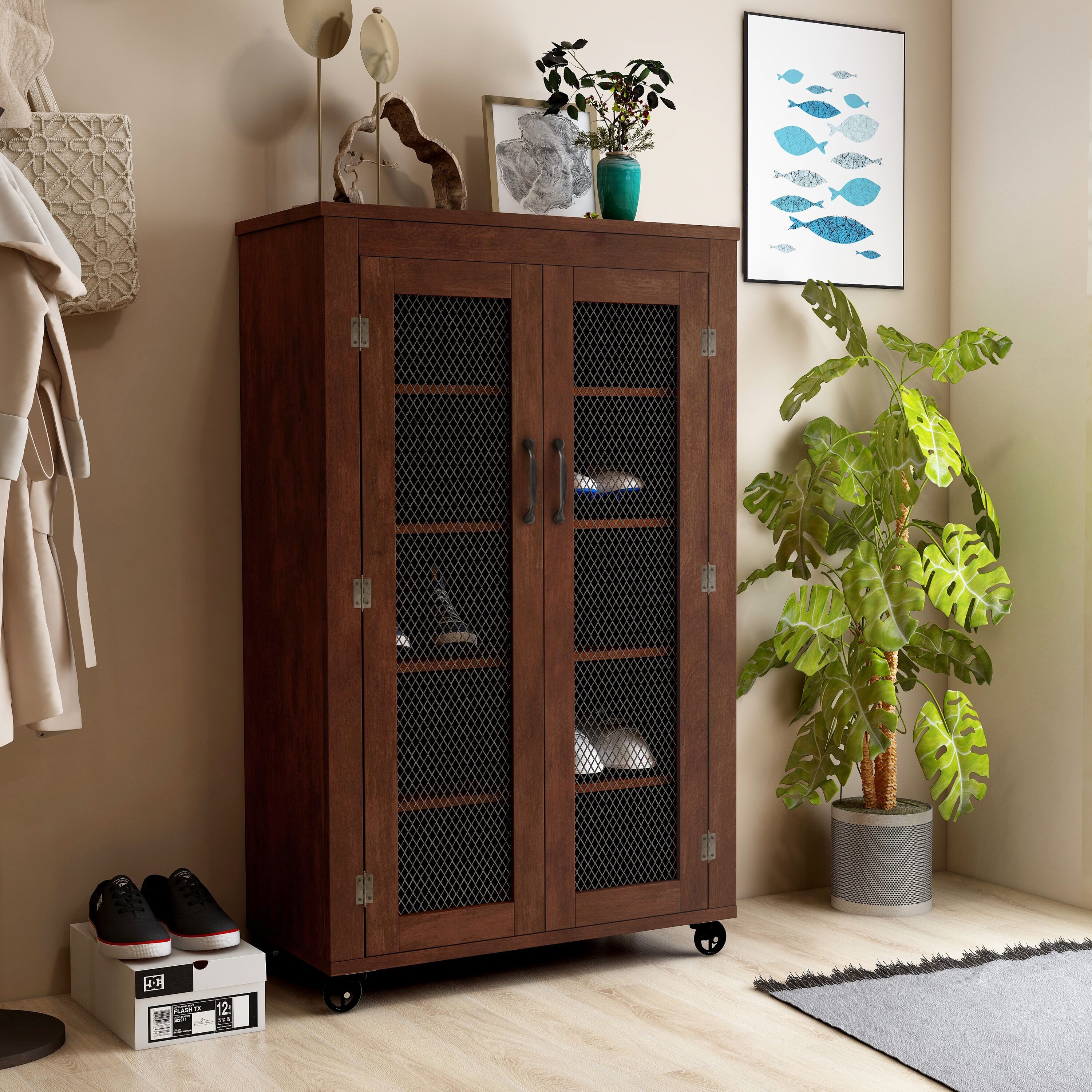 Furniture of America YNJ-1472C6 Shoe-Racks - View #7