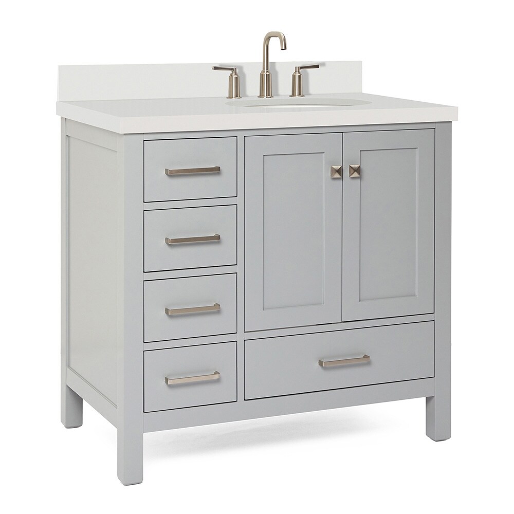 ARIEL A037SRWQOVOGRY Bath-Vanity-Combo - View #3