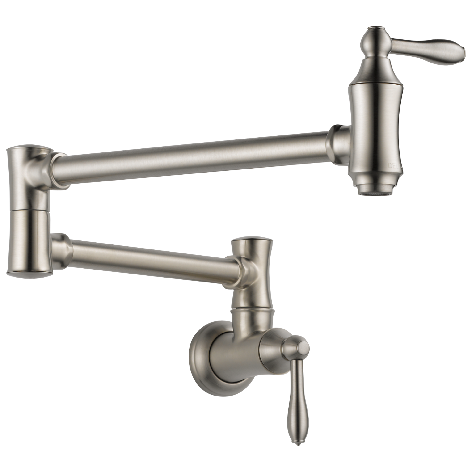 Delta 1177LF-SS Stainless Single Handle Wall-mount Pot Filler Kitchen Faucet