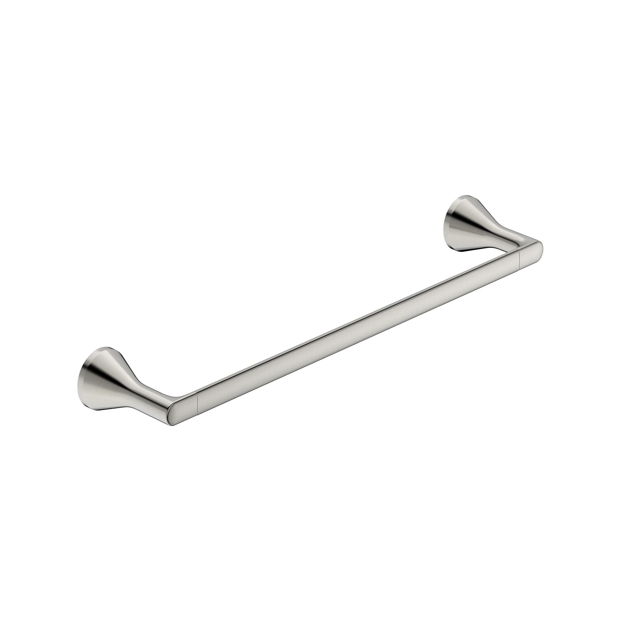 Brushed Nickel 18-Inch Wall Mounted Towel Bar