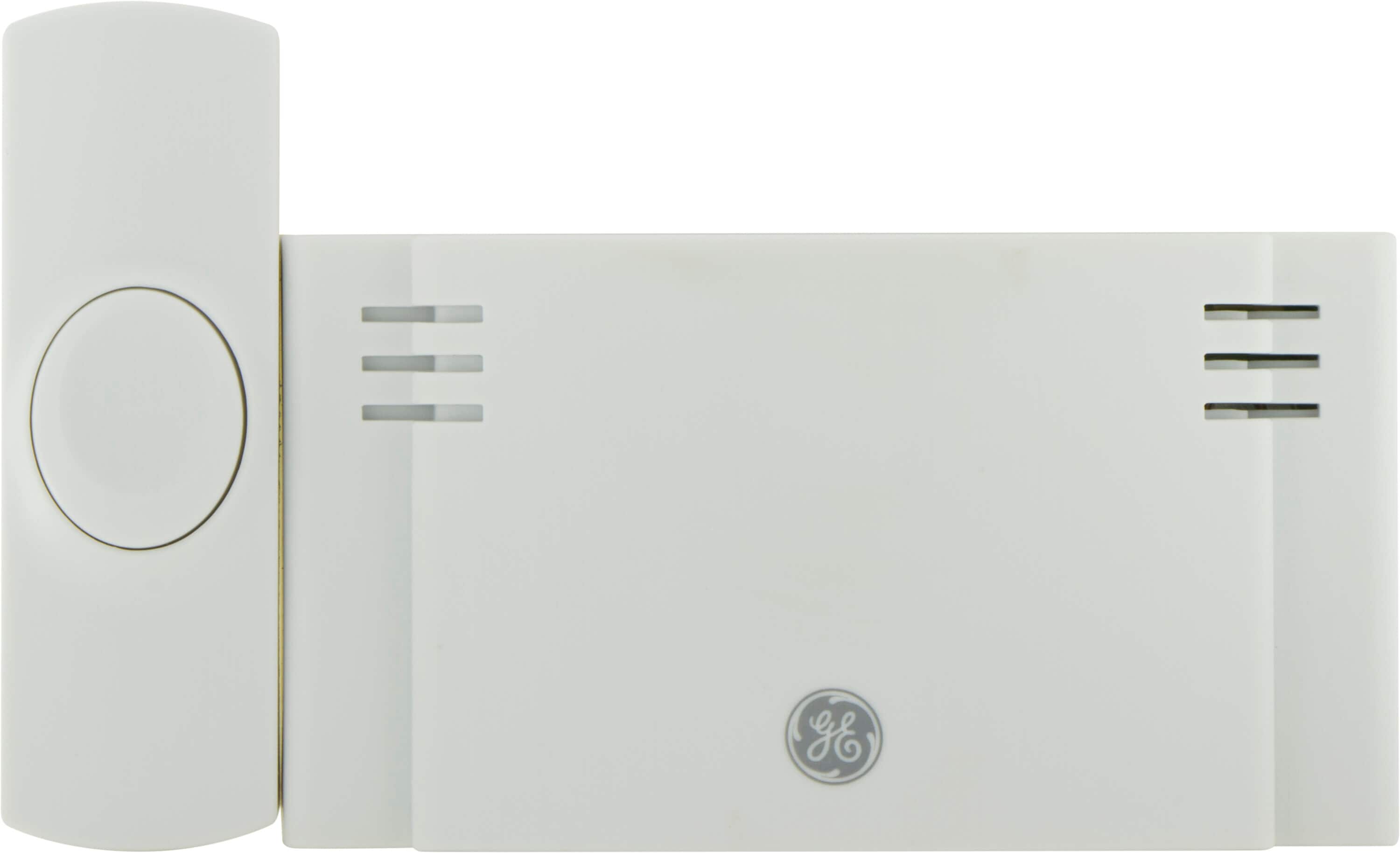GE White Wireless Doorbell Kit in the Doorbell Kits & Chimes department at