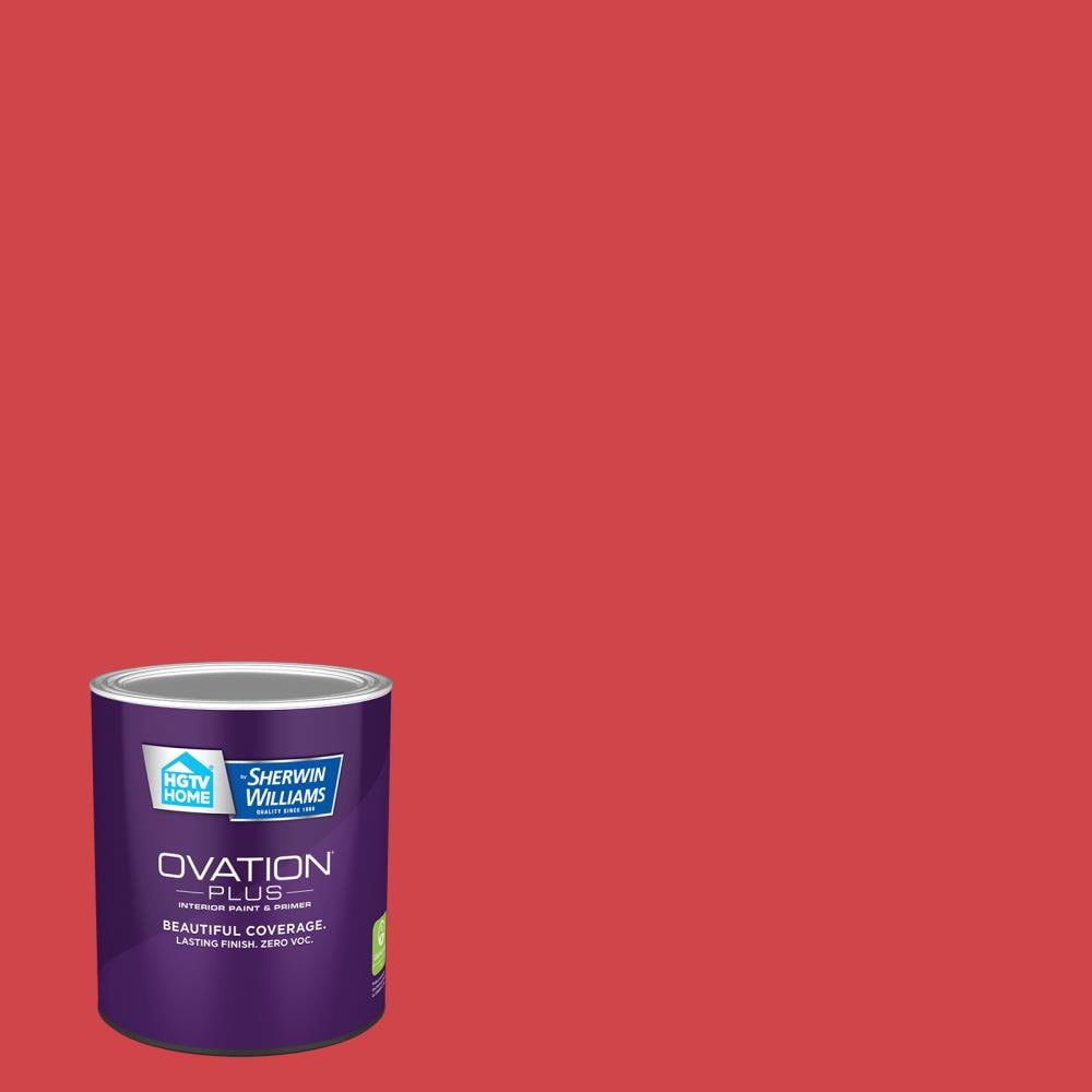 Valspar Signature Satin Heirloom Red 1010-3 Latex Interior Paint + Primer  (1-Gallon) at