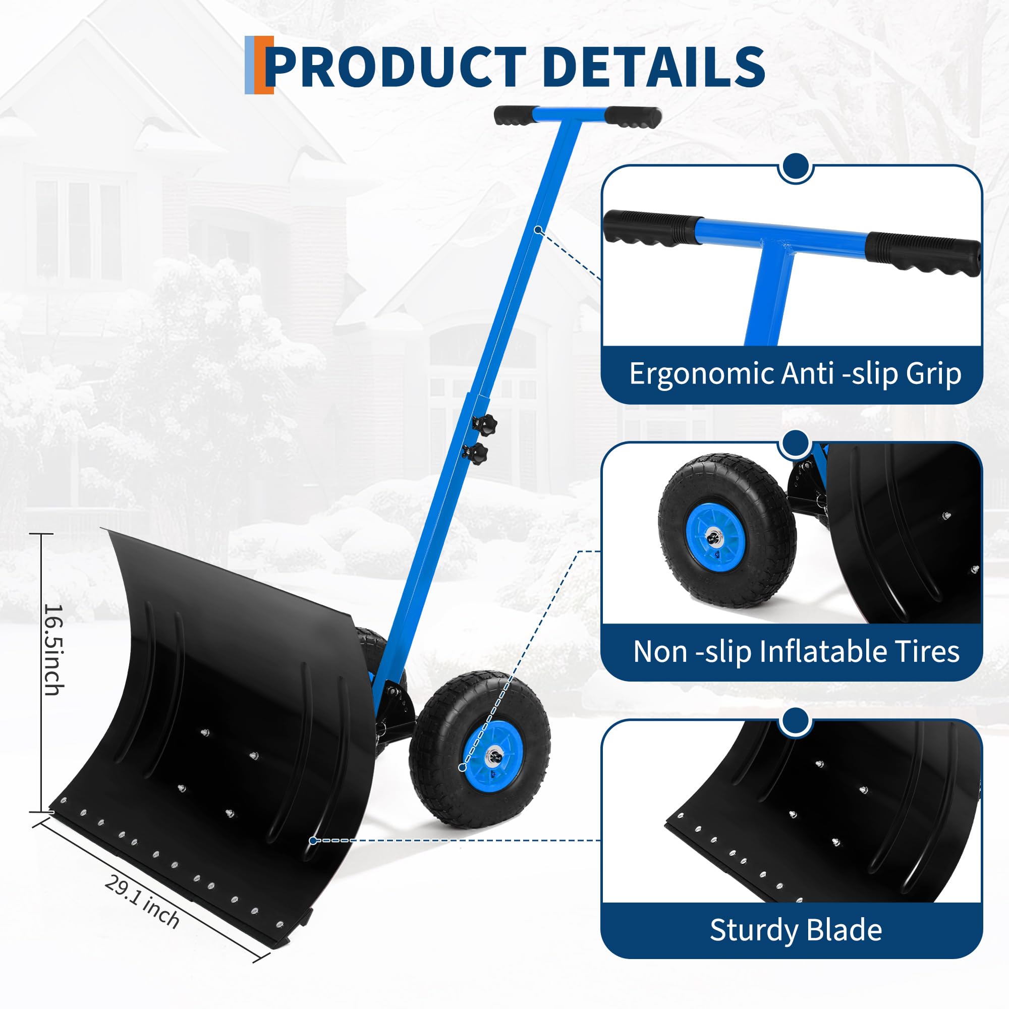 IdealHouse WEHHZ-H6730TXWCIZE Snow-Shovels - View #5