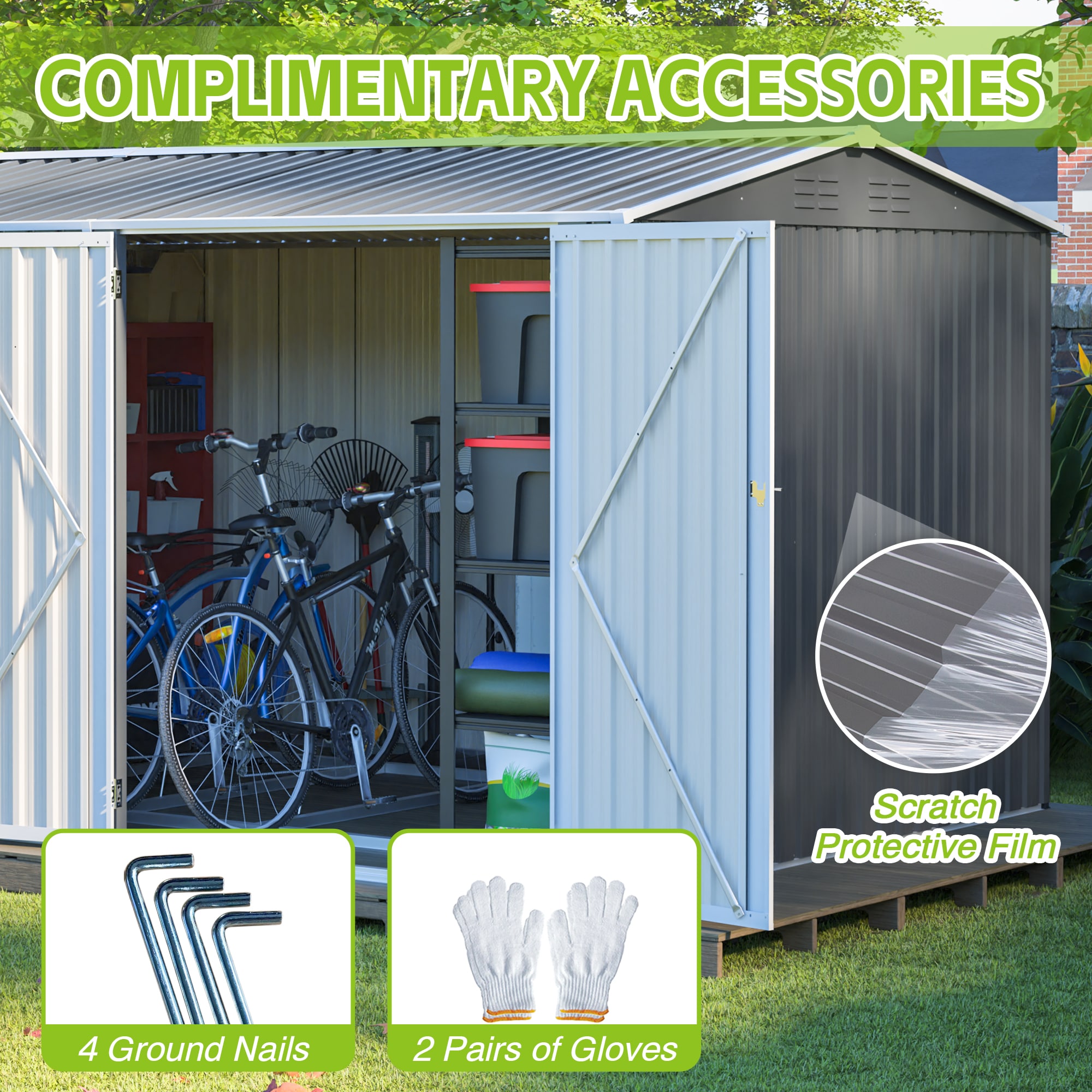 Mondawe MO-STO-00086 Metal-Storage-Buildings-Sheds - View #8