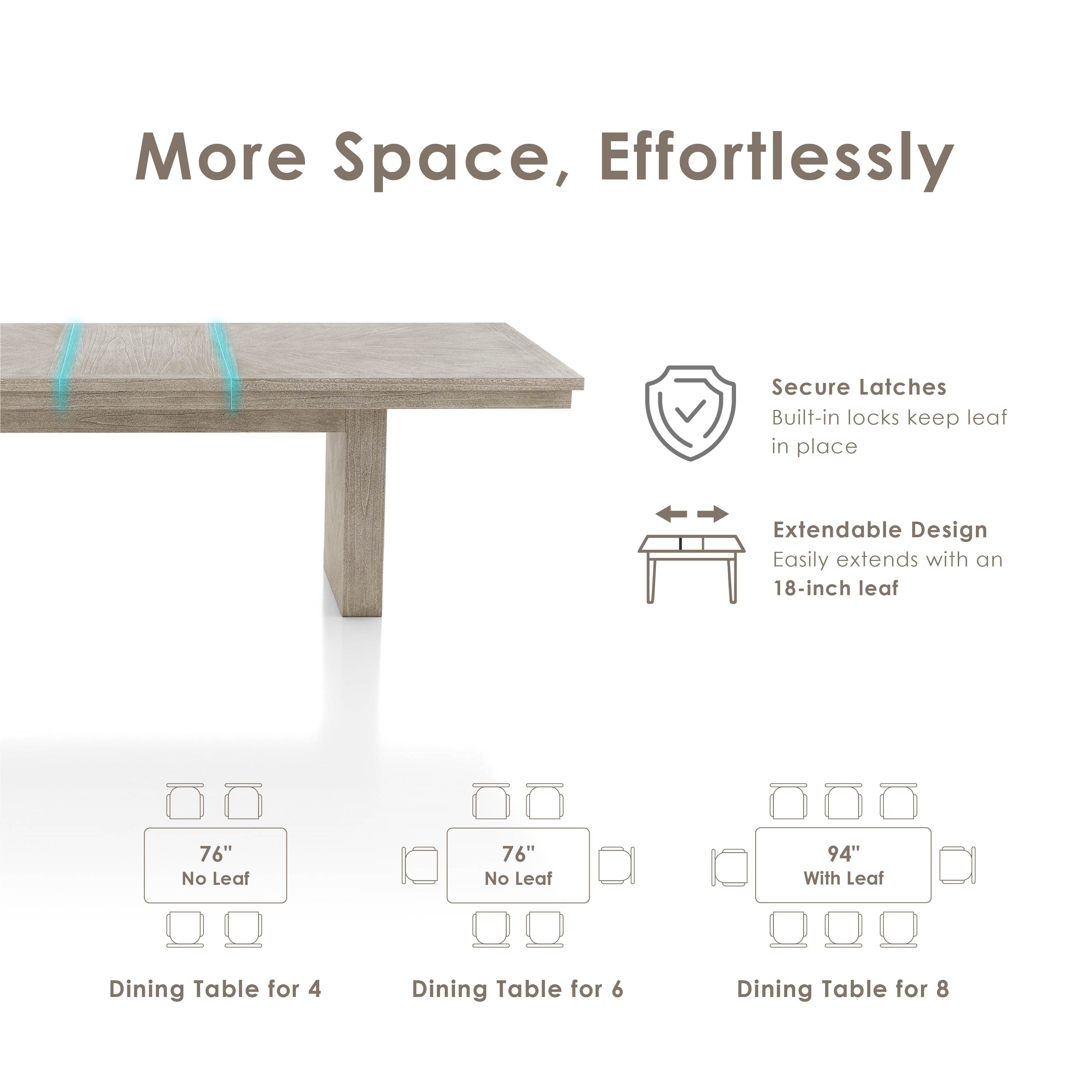 Furniture of America IDFN3410NTT-5PC Dining-Sets - View #20