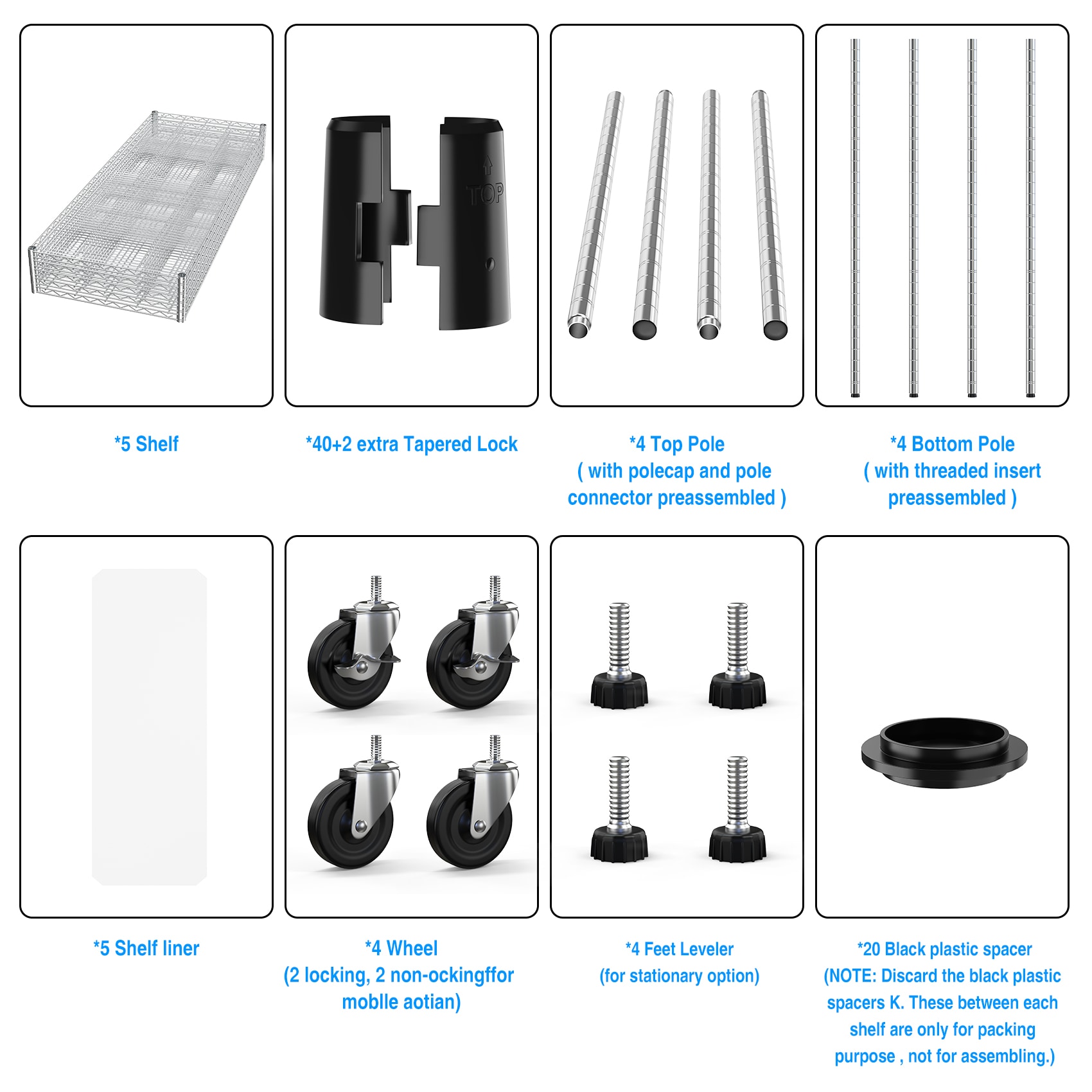 Damerin ZQ-DS-F07 Free-Standing-Shelving - View #6