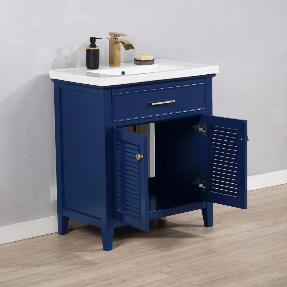Design Element S09-30-BLU Bath-Vanity-Combo - View #4