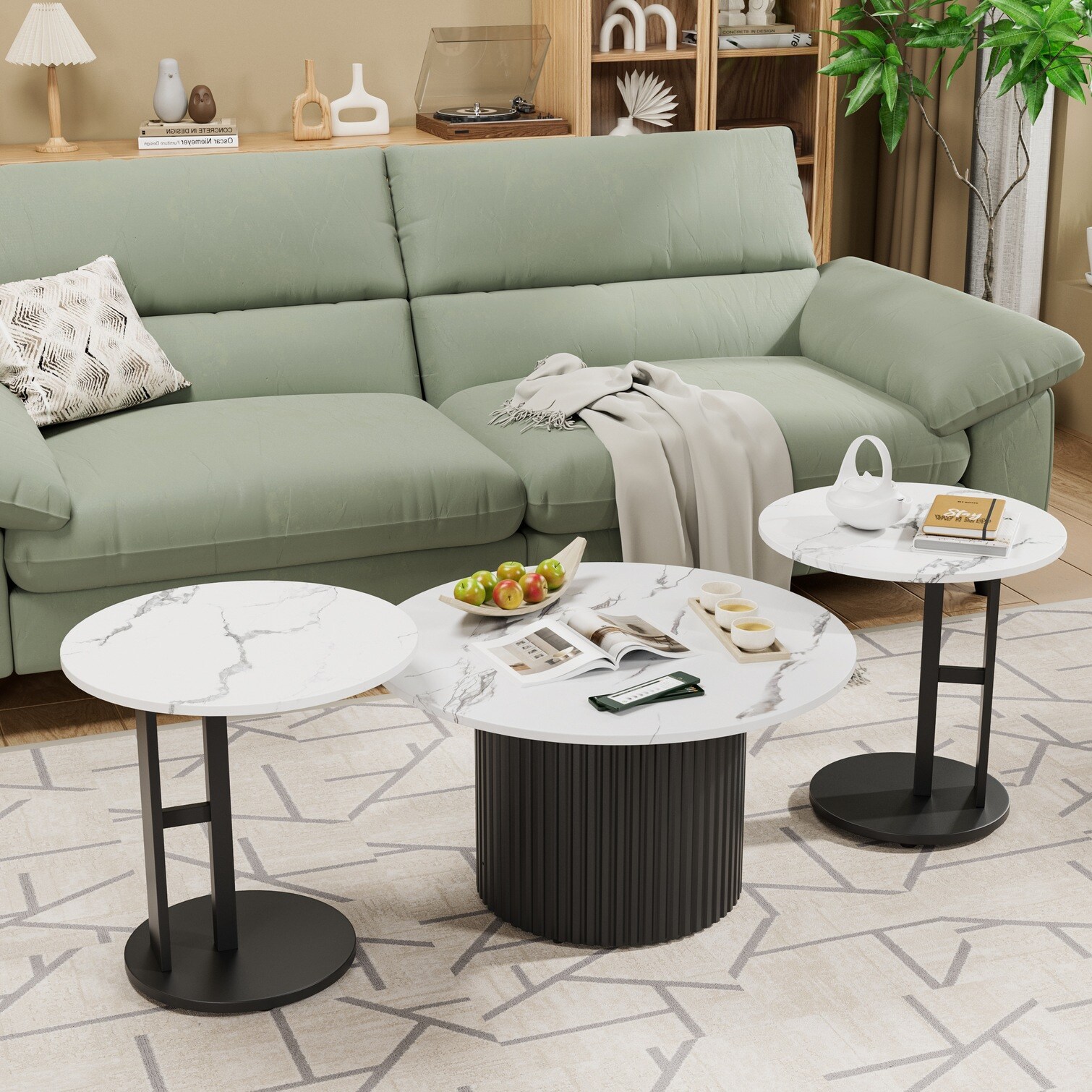 SunJet Q2LS4RRS152X Accent-Table-Sets - View #2
