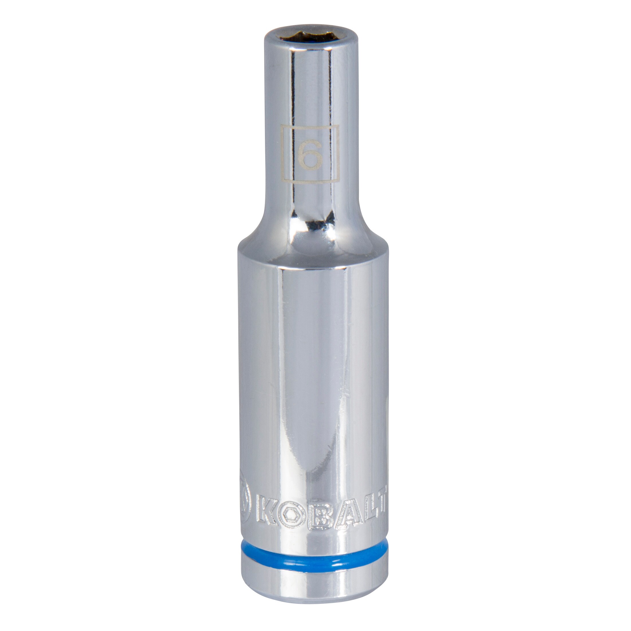 Kobalt 89947 Metric 3/8-in Drive 6-point 6Mm Deep Socket