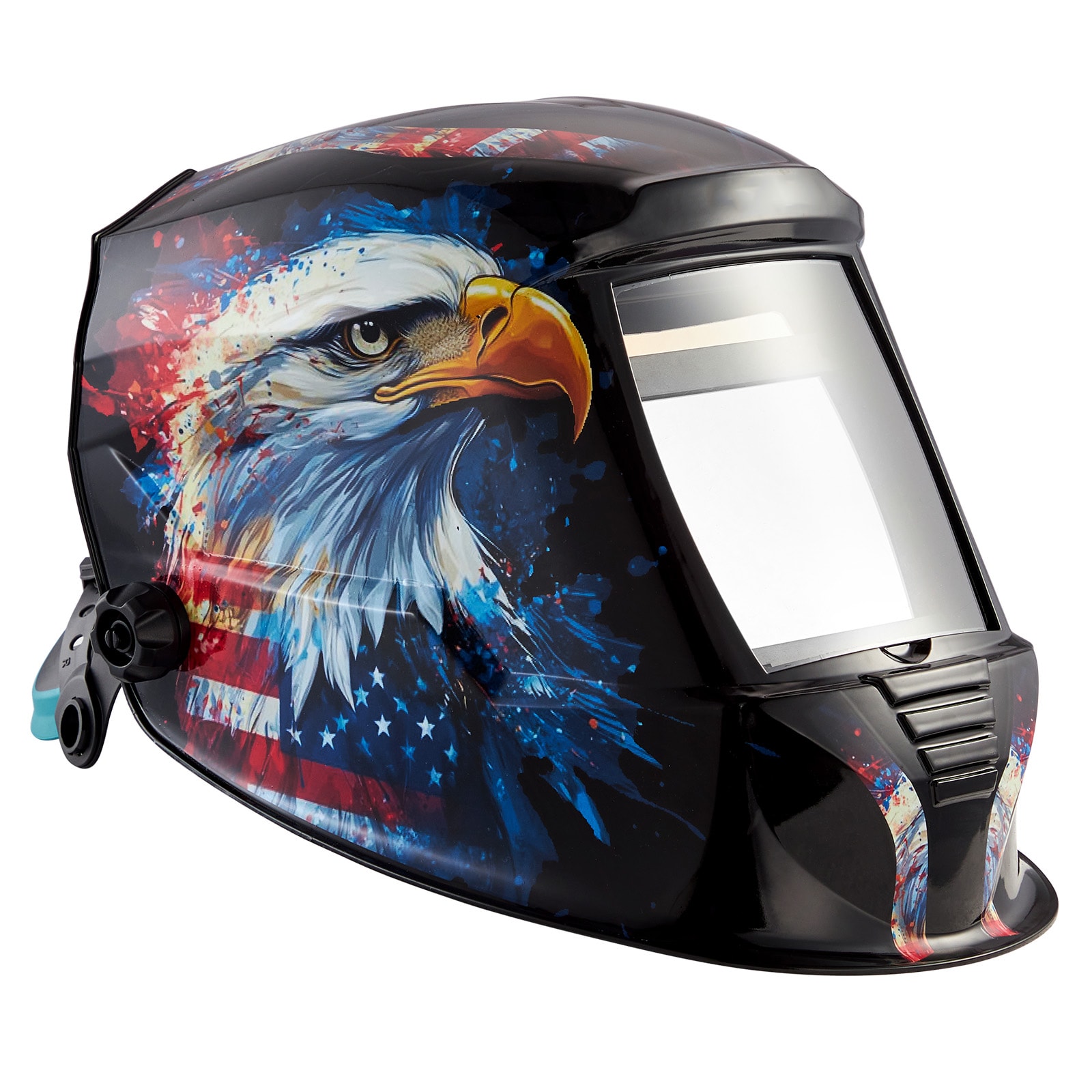 VEVOR Welding Helmet Auto Darkening  3.94in x 3.15in True Color Welding Hood  1/1/1/1 Solar-Powered Welder Mask 4 Arc Sensors  Wide Shade 4/5-9/9-13 for TIG MIG ARC Weld Grinding Cutting - METIS Series