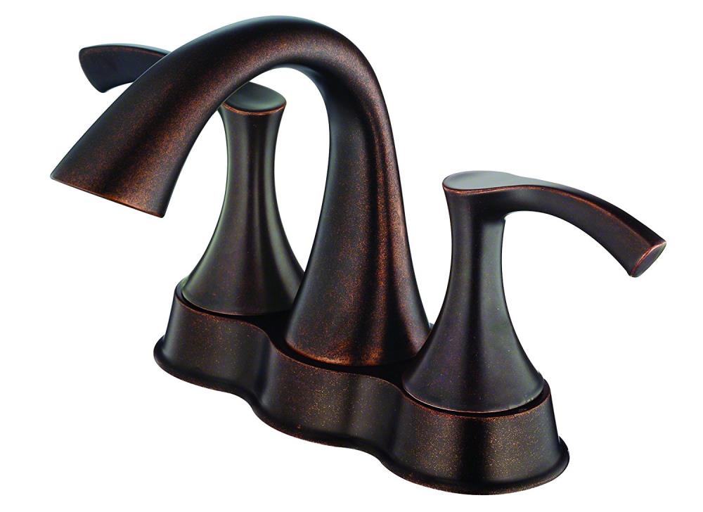 Danze Antioch Tumbled Bronze 2 Handle 4 In Centerset Bathroom Sink   00820761 