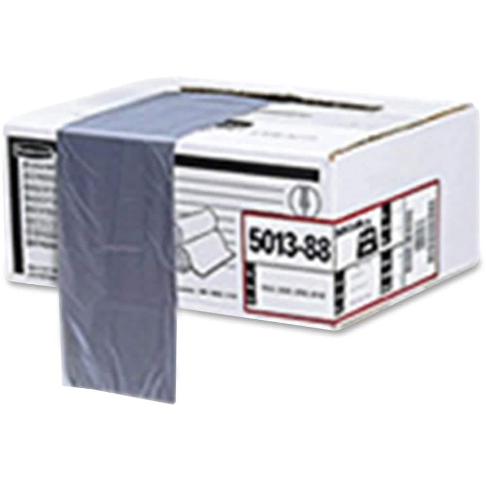 Rubbermaid Commercial 10 mil Trash Bags 30 gal 30 H x 37 W Black 500 Bags -  Office Depot