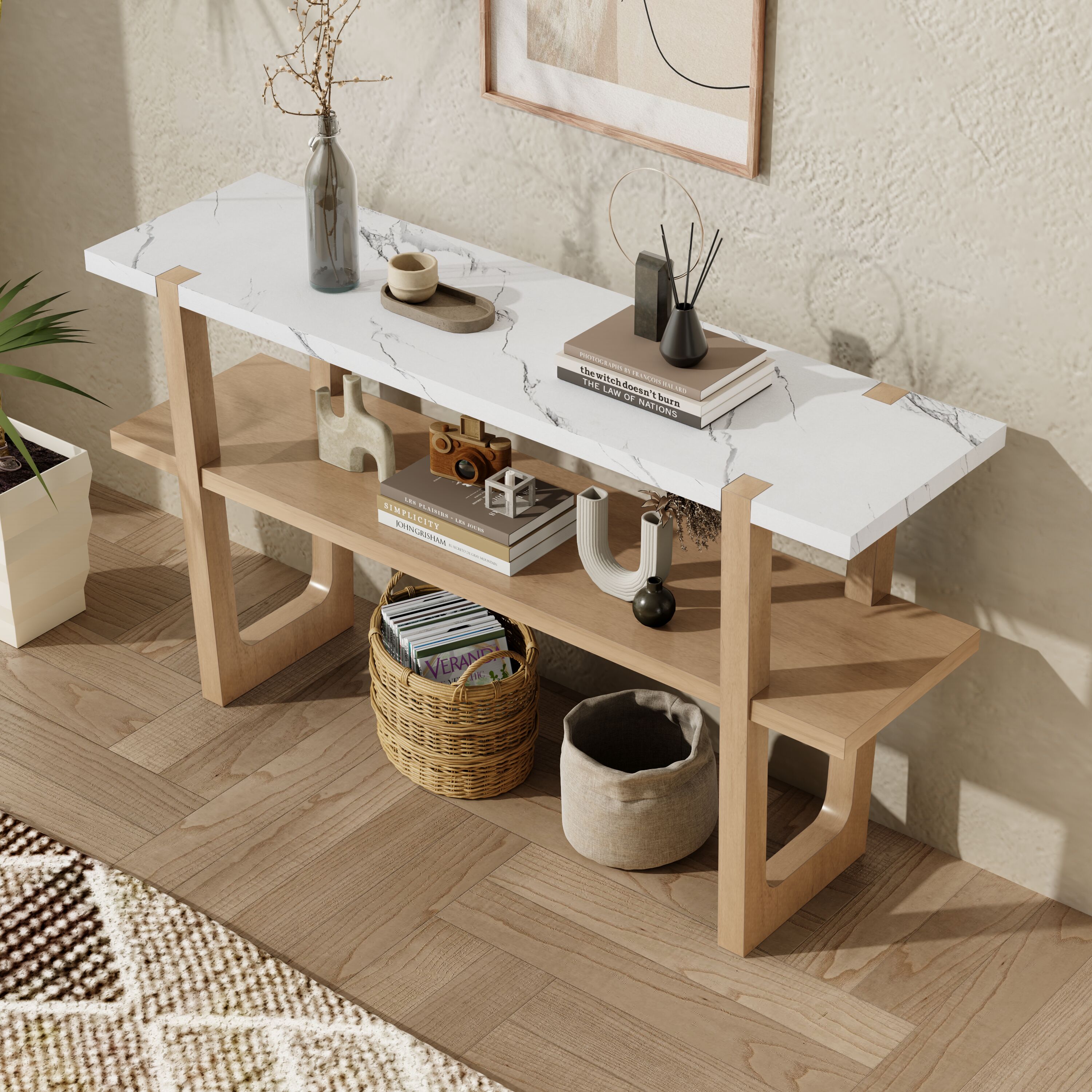 ModernLuxe N715P196906D Console-Sofa-Tables - View #2
