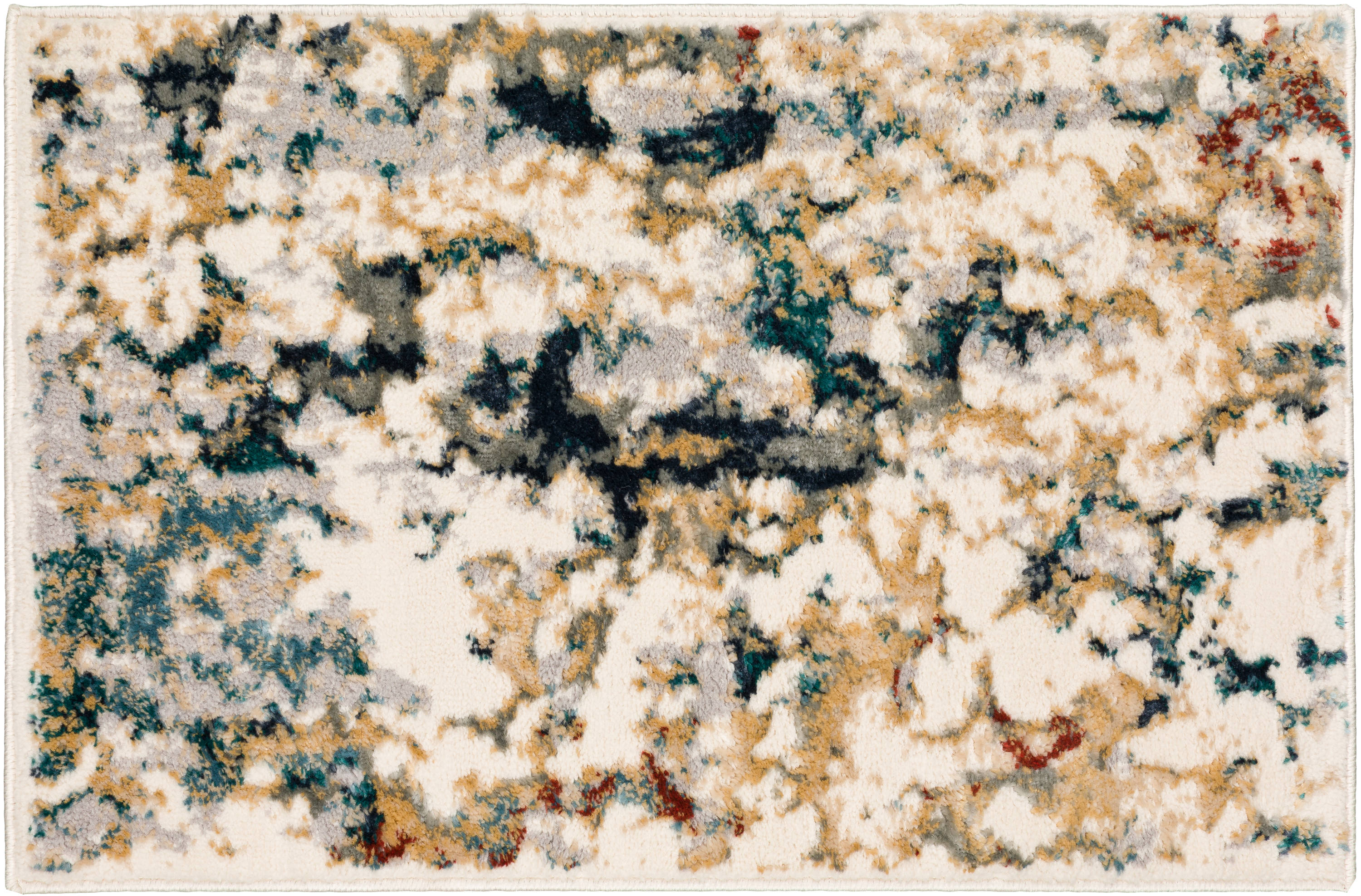 Addison Rugs AGR37EA20X30 Grayson 2 x 3 (ft) Polyester Earth Rectangular Indoor Abstract Mid-Century Modern Throw rug