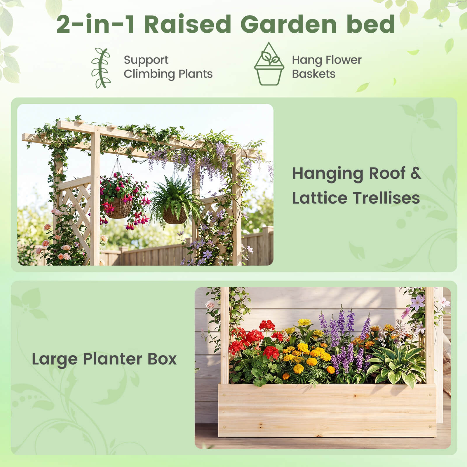 Costway CSHY005973 Raised-Garden-Beds - View #7