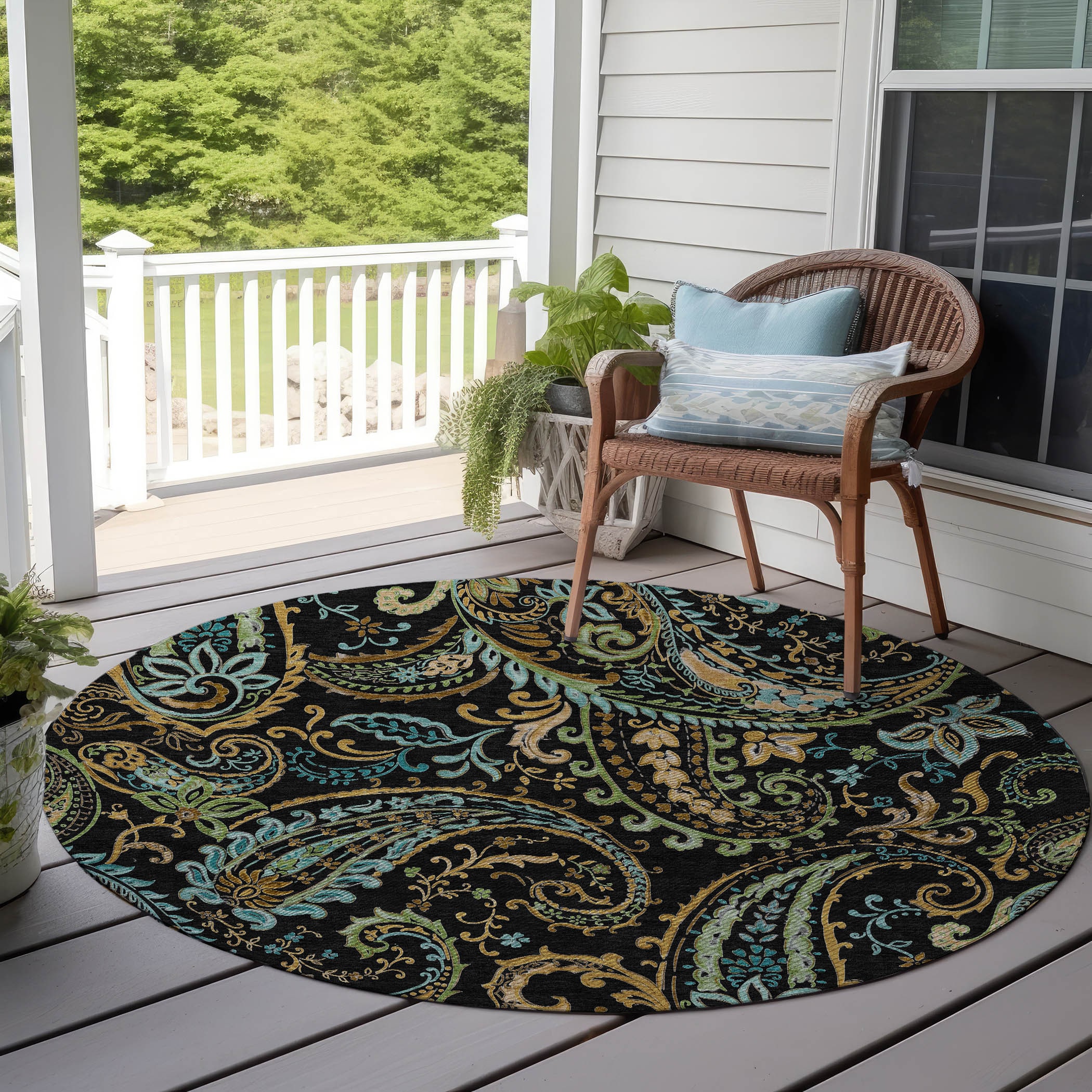 Addison Rugs ACN533BK8RO rugs - View #7
