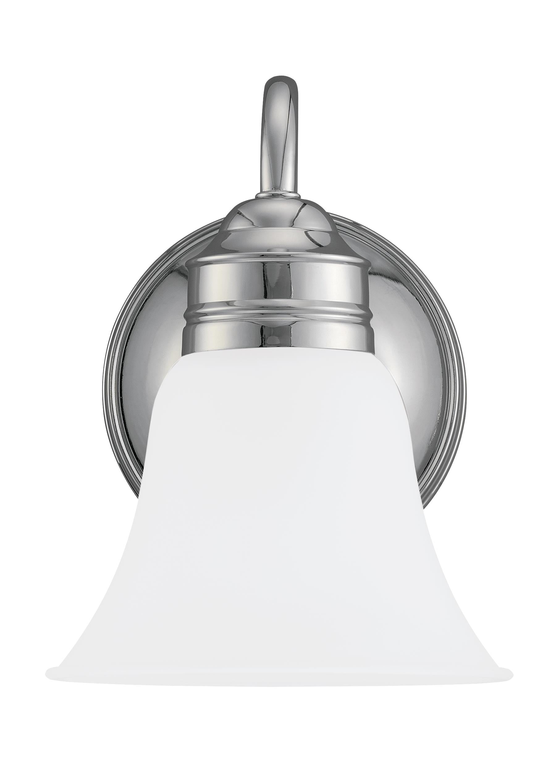 Sea Gull Lighting 44850-05 Gladstone 6.5-in 1-Light Chrome Transitional Vanity Light